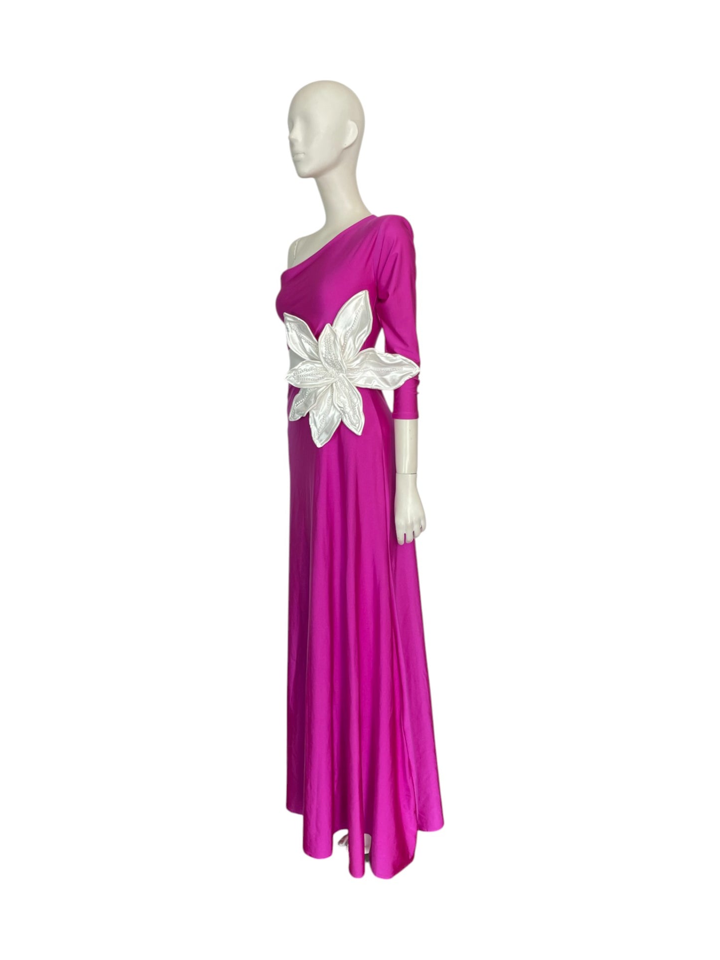 Cataleya maxi dress magenta