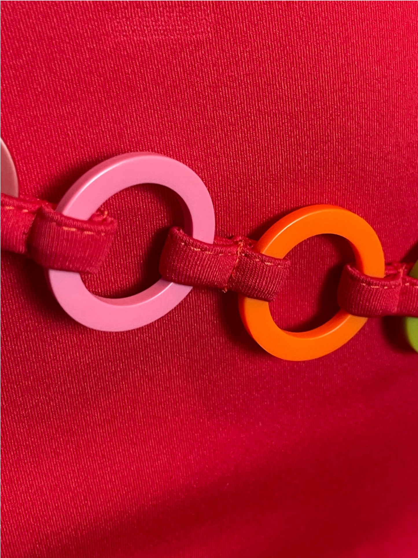 Mini falda red