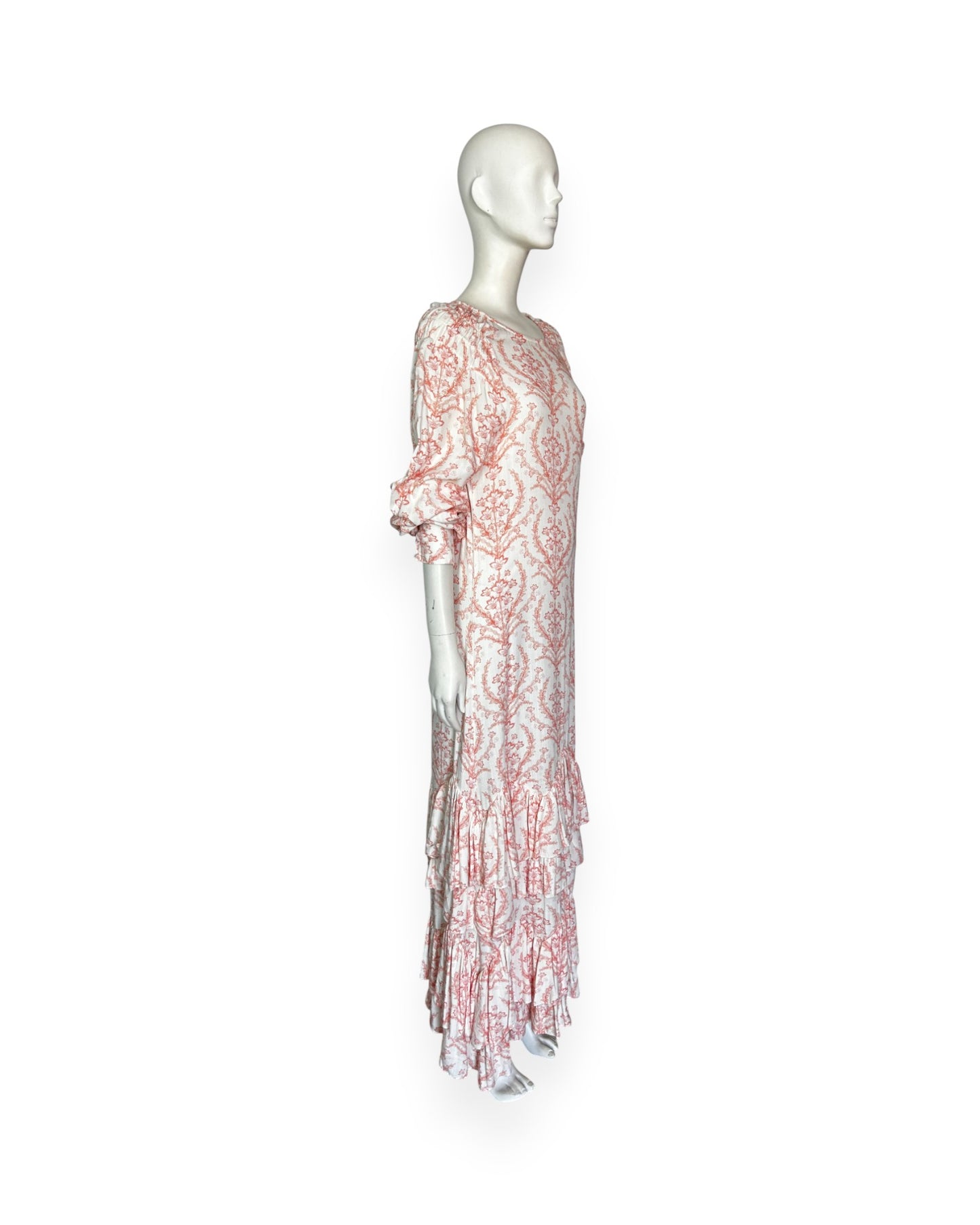 Maxi vestido encanto naranja