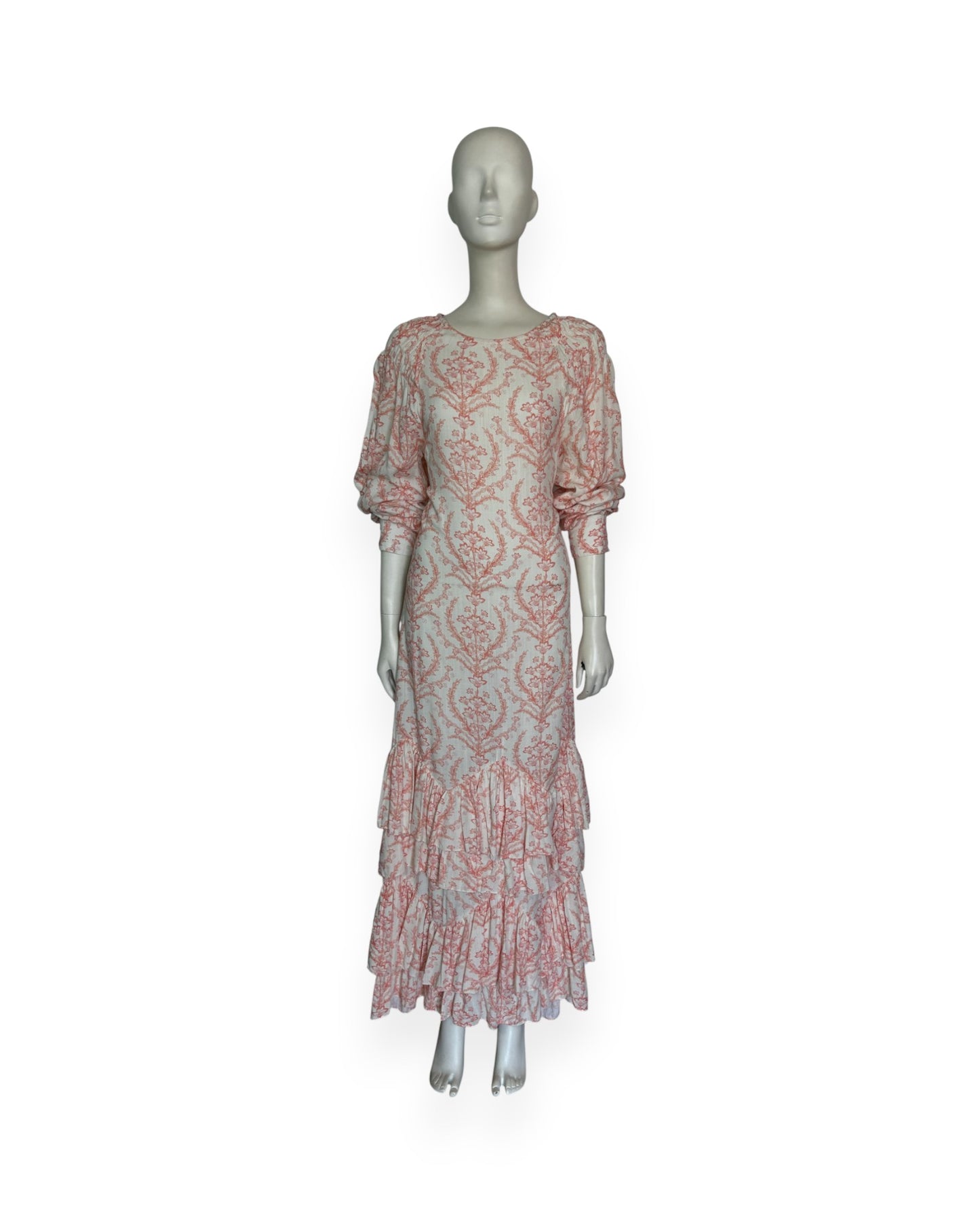 Maxi vestido encanto naranja