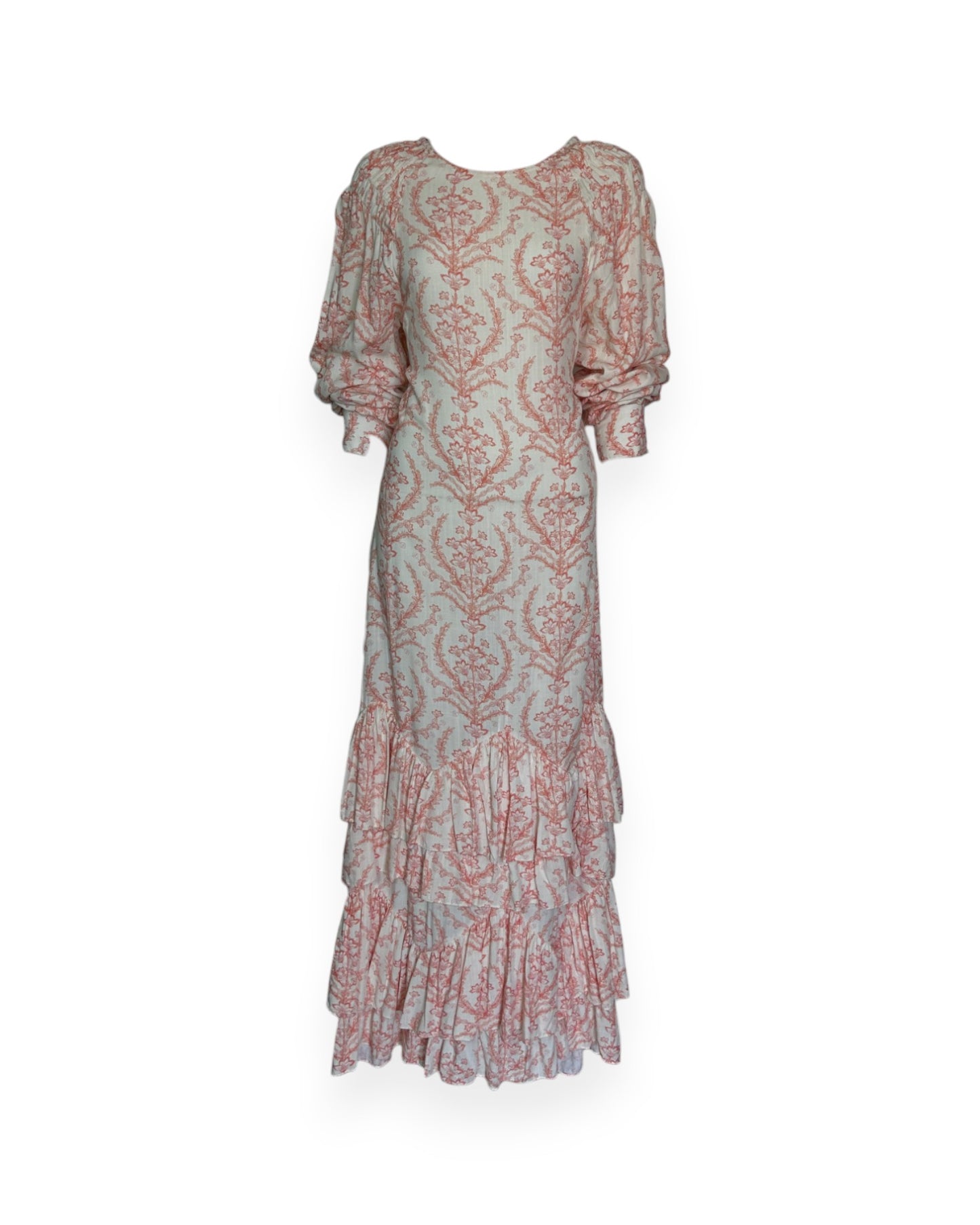 Maxi vestido encanto naranja