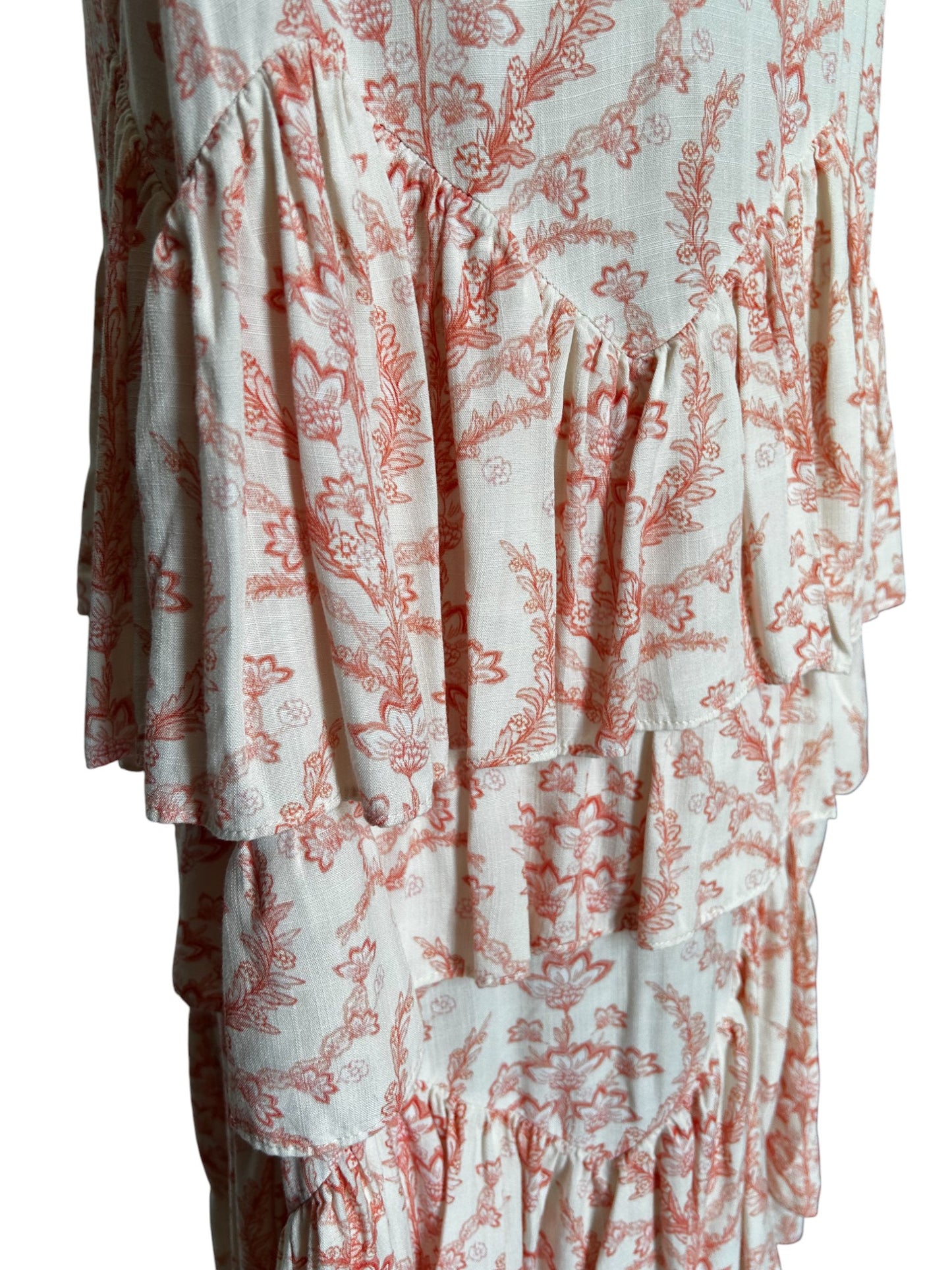 Maxi vestido encanto naranja