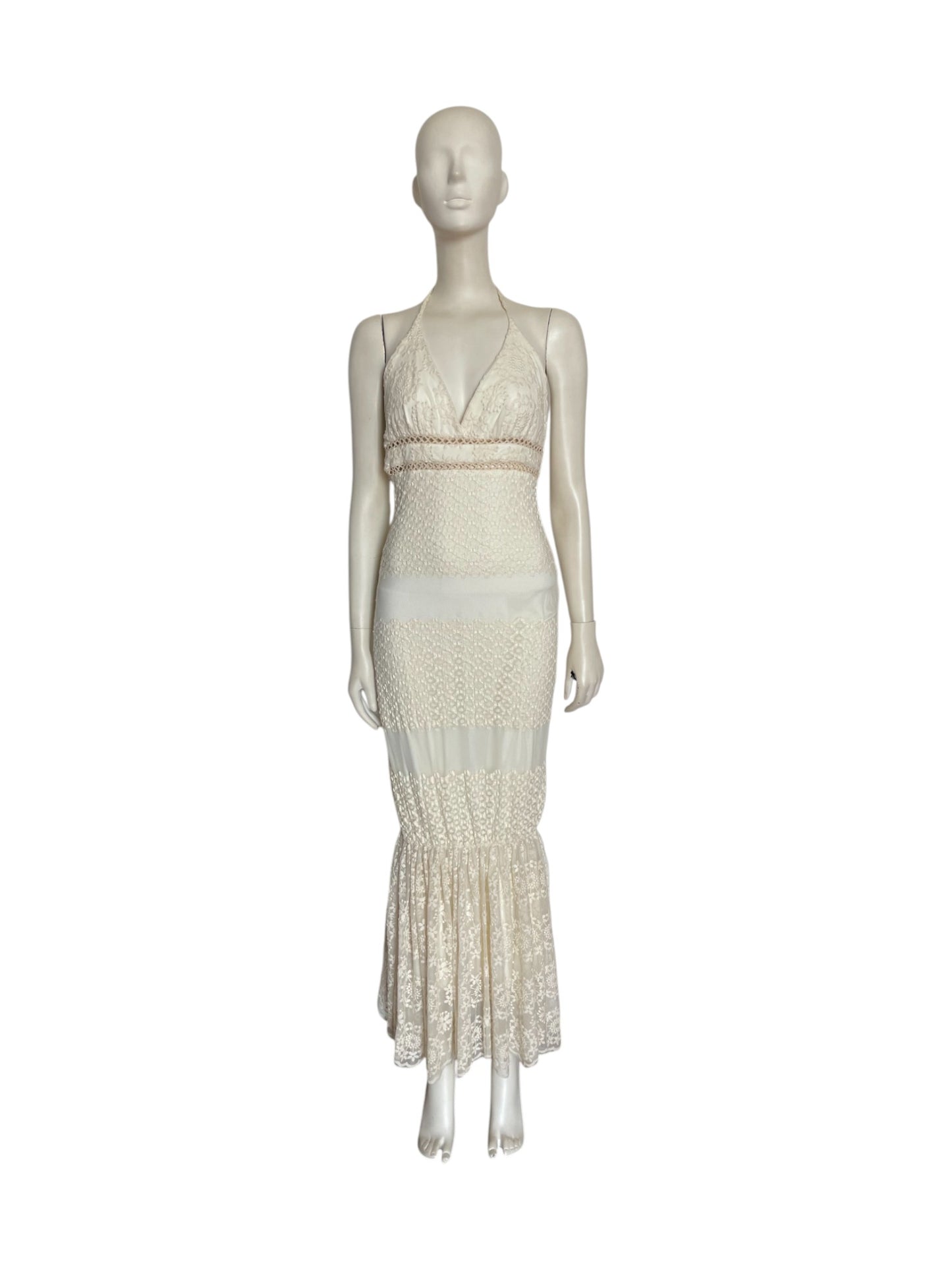 Maxi dress encaje
