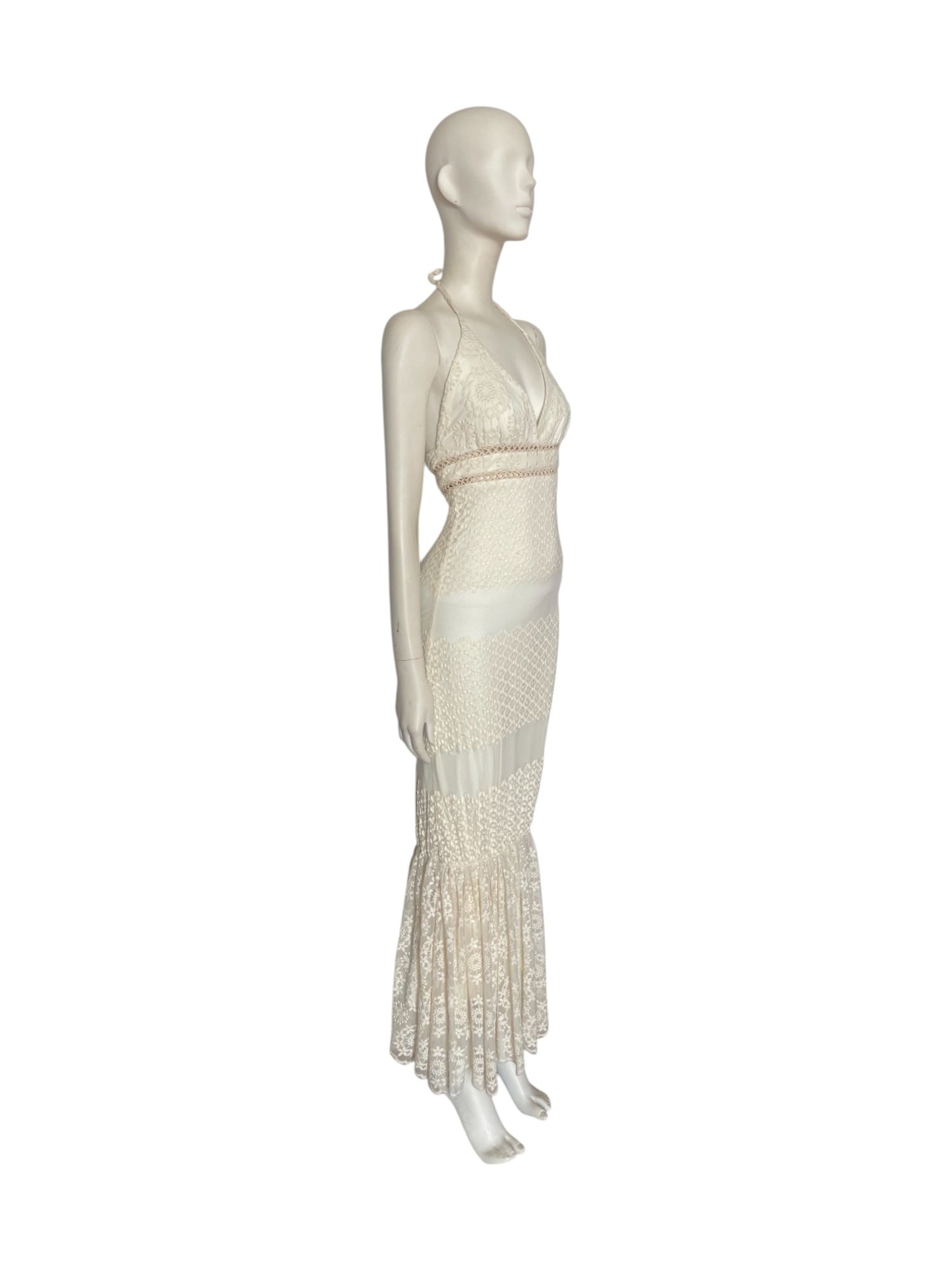 Maxi dress encaje