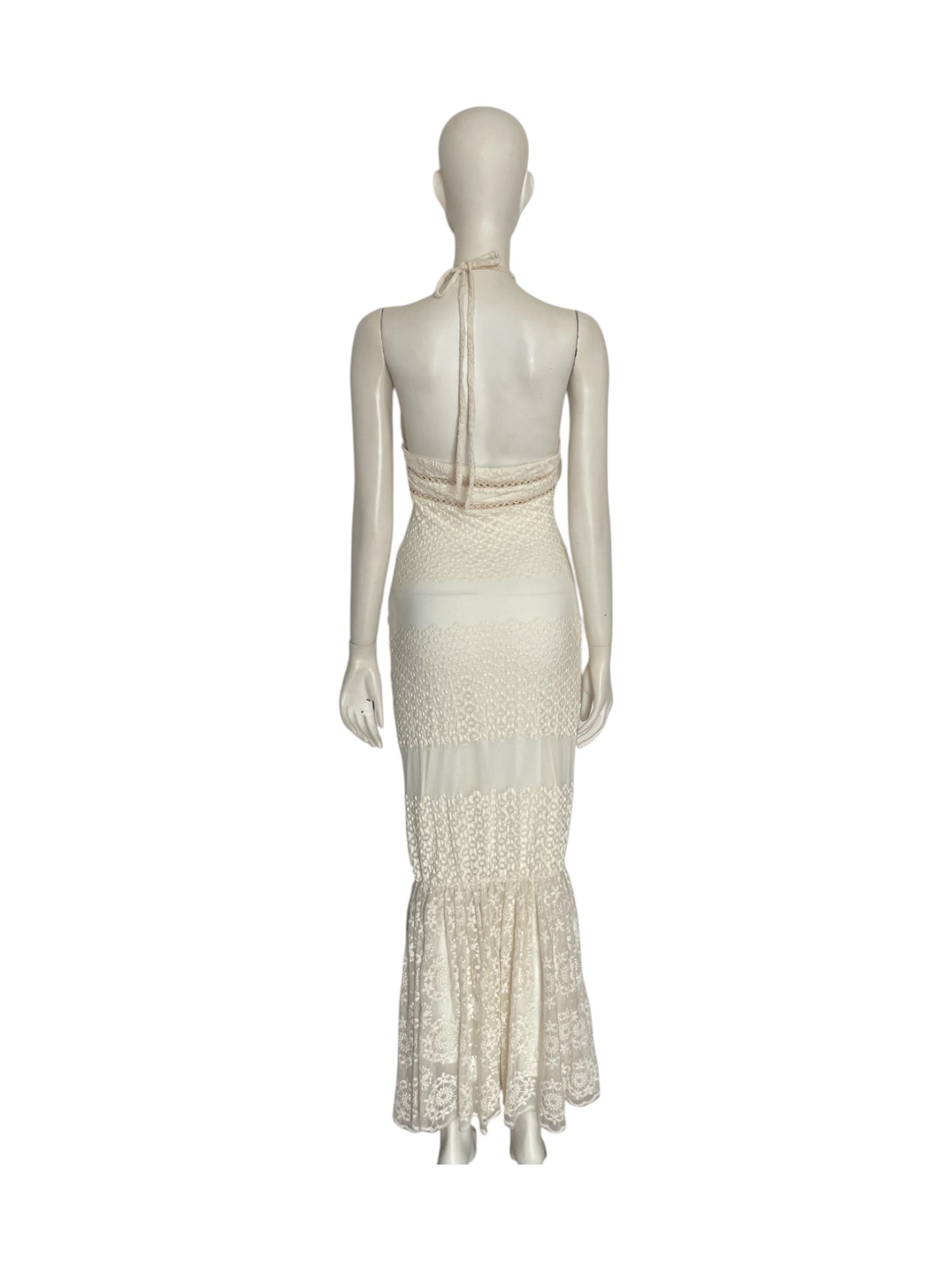Maxi dress encaje