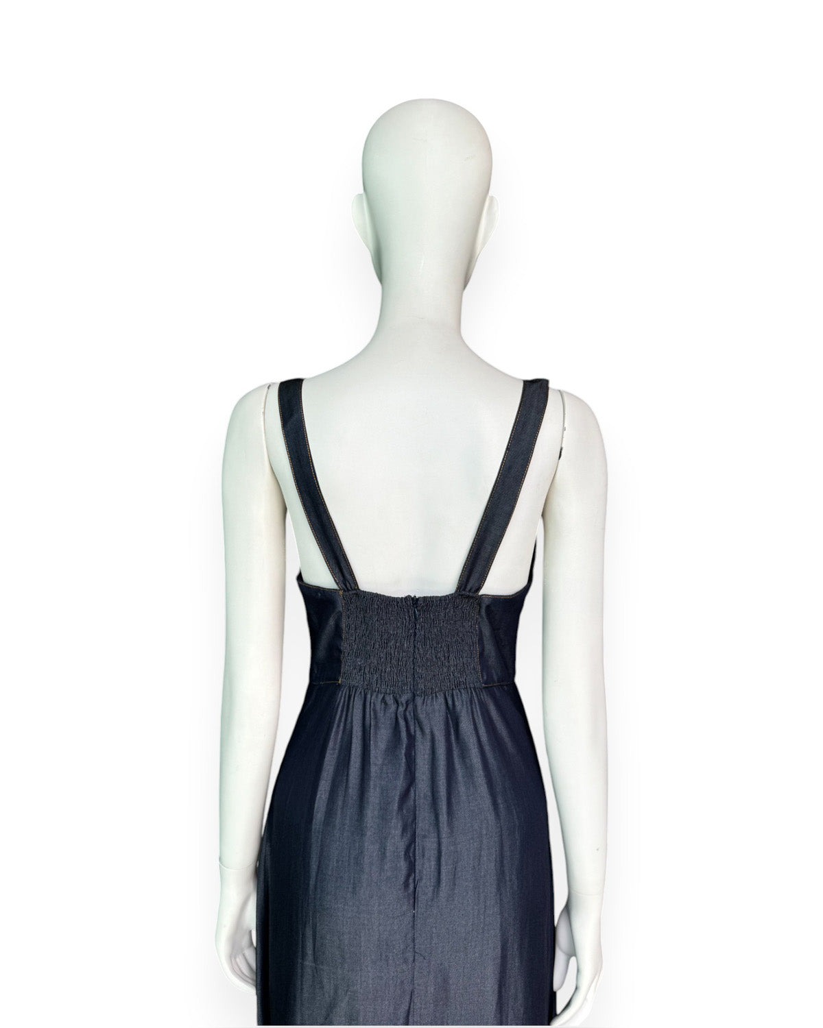 Maxi denim dress