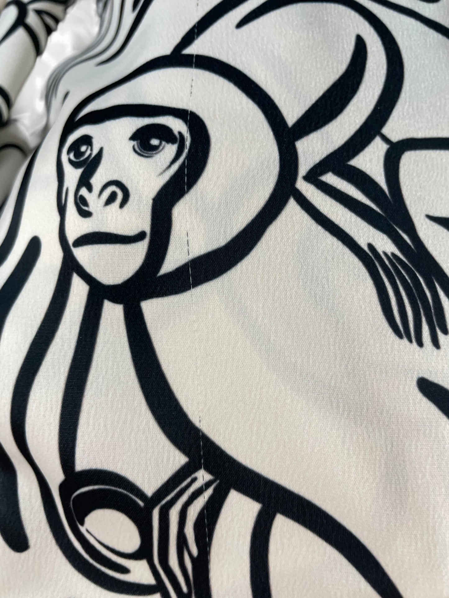 blusa medio hombro monos