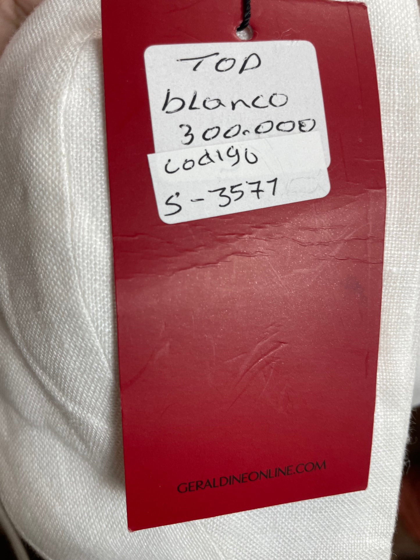 top lino ivory