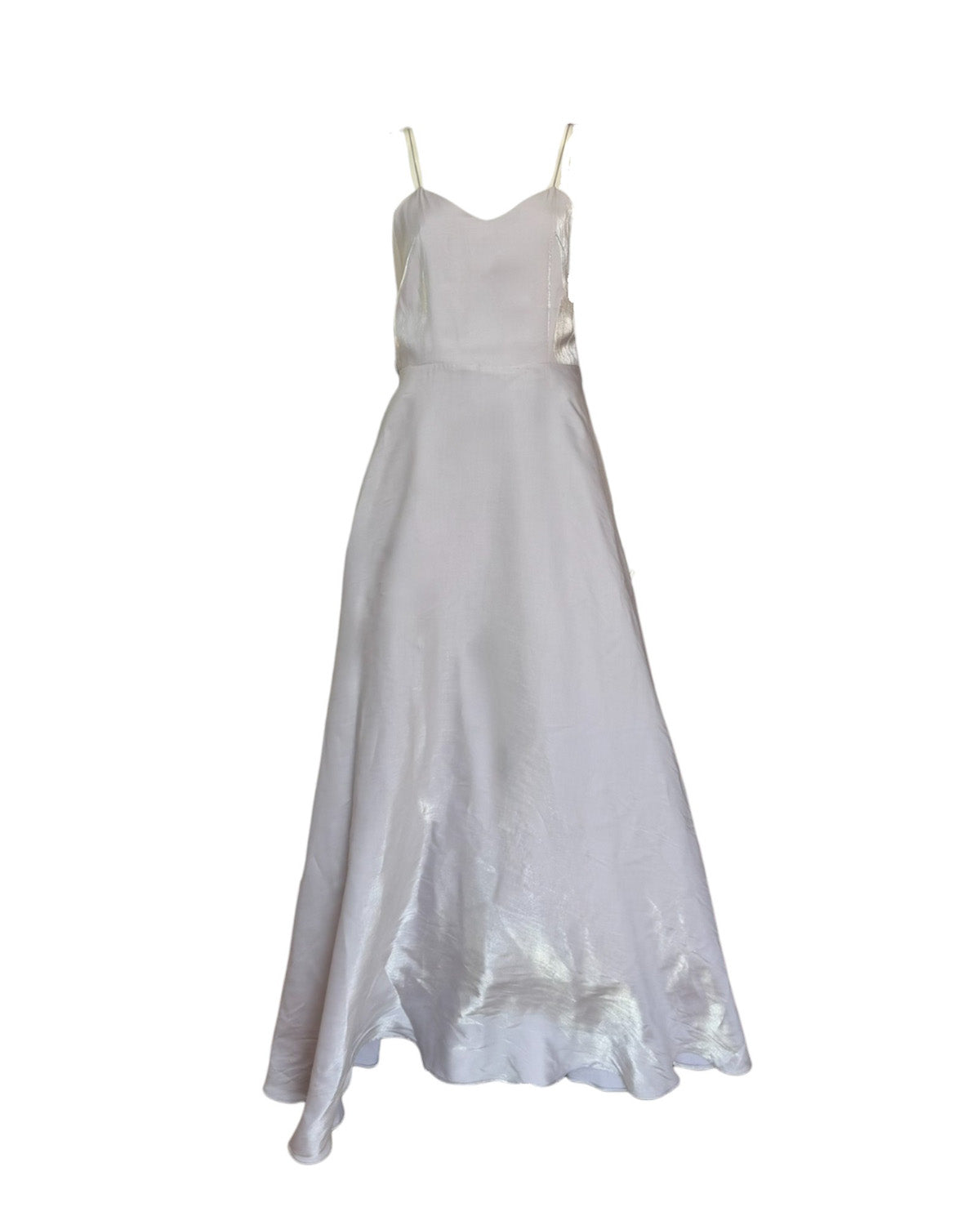 Vestido Maxi plata