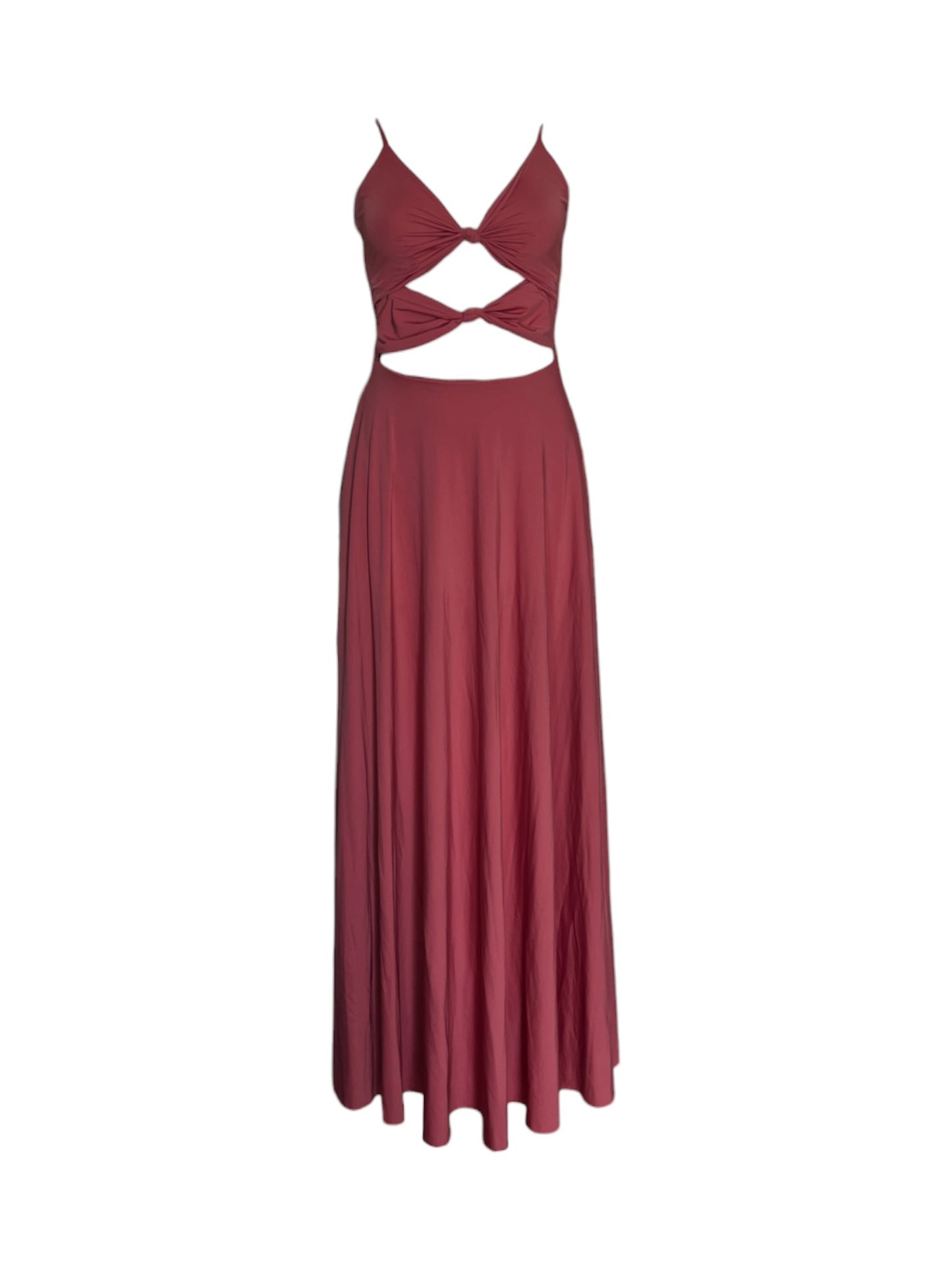 vestido coral maygel coronel