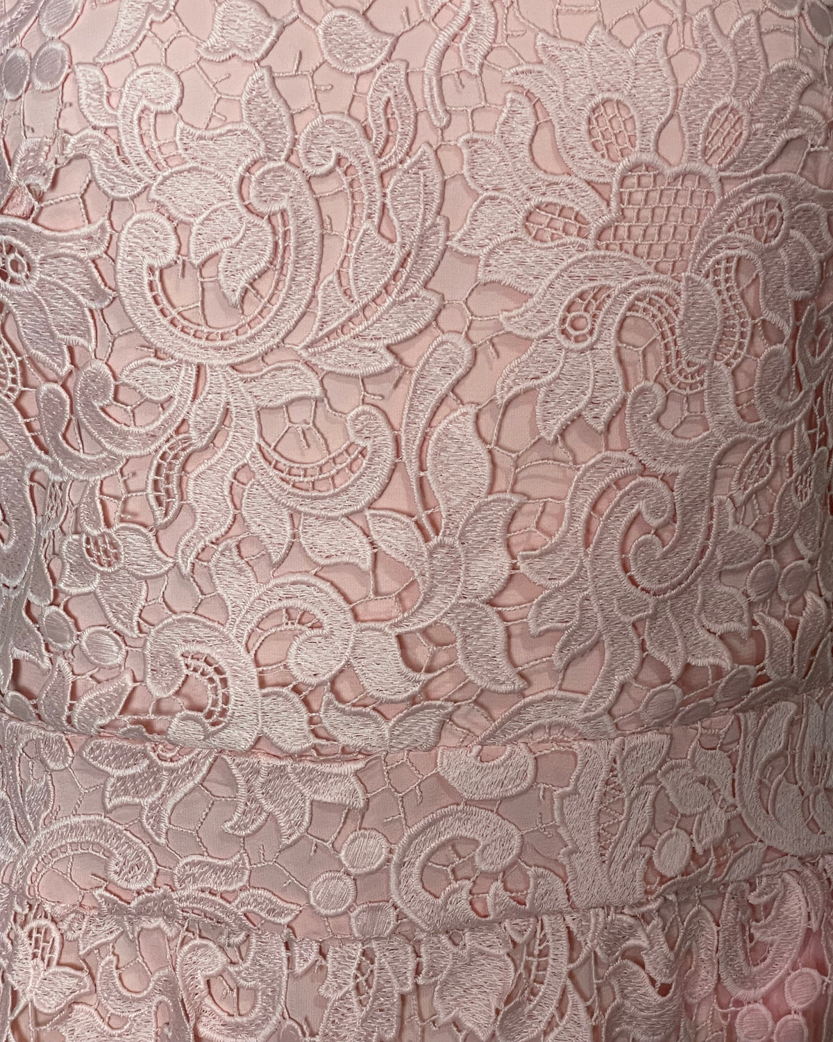 Lace midi dress