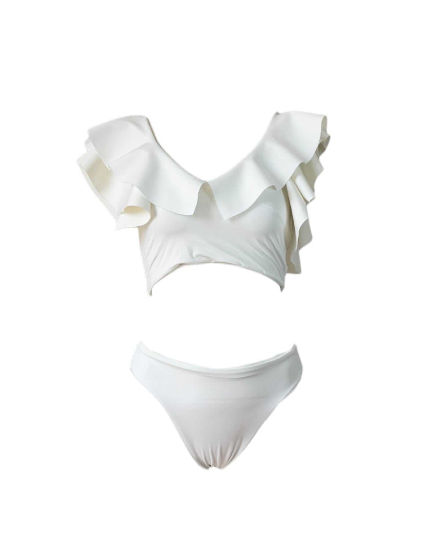 Traje de baño blanco