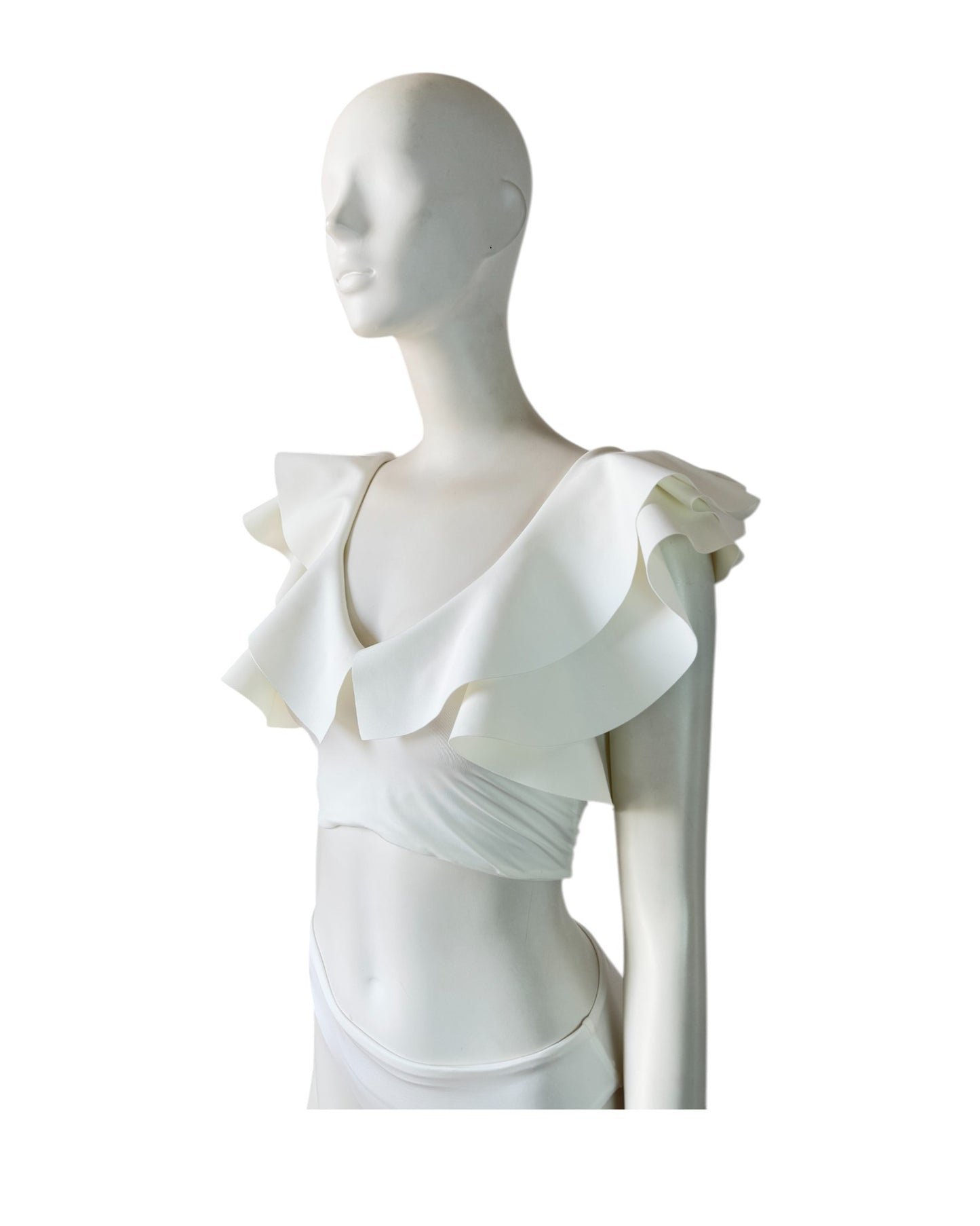 Traje de baño blanco