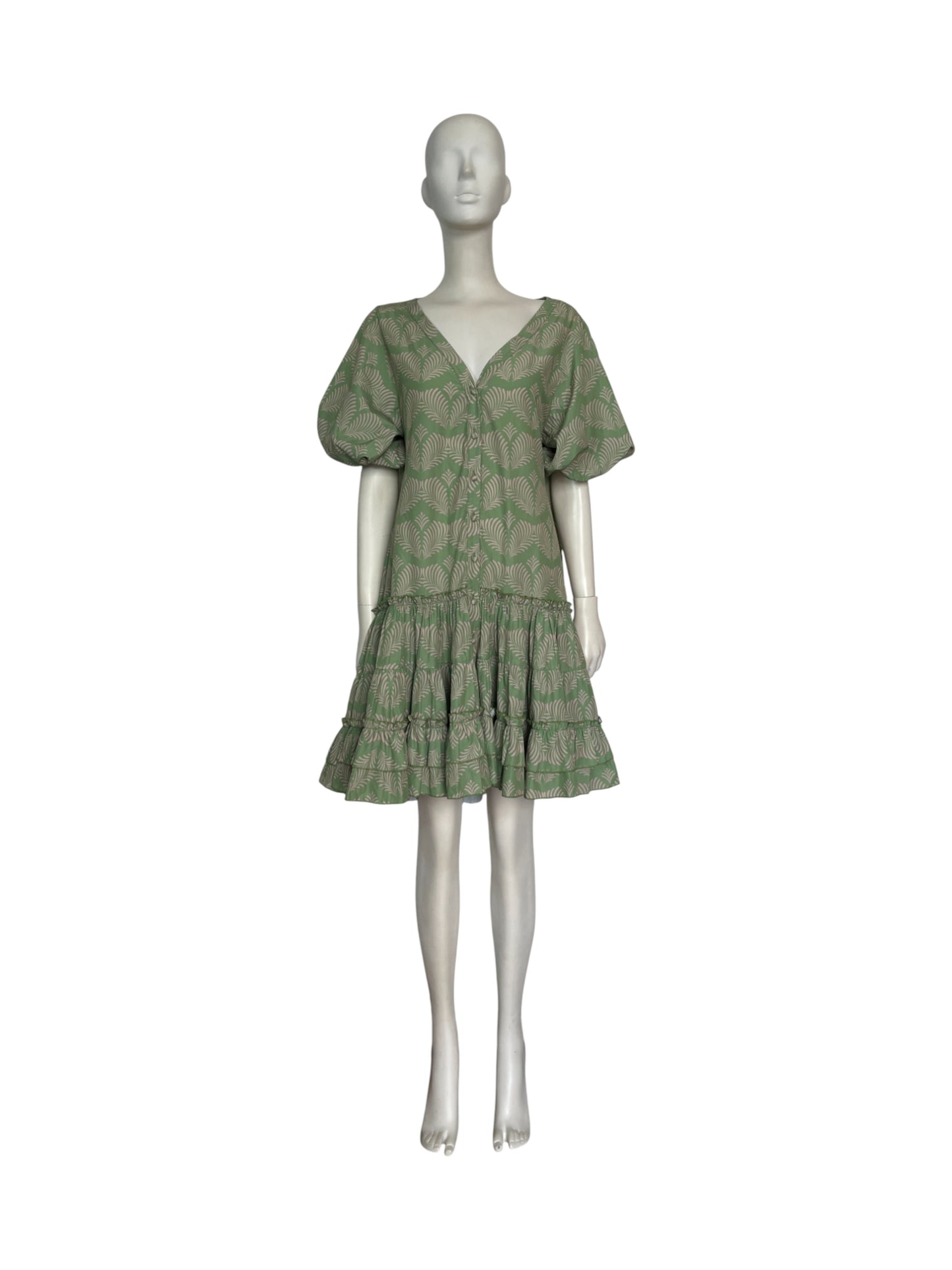 VESTIDO MINI MANGA CORTA