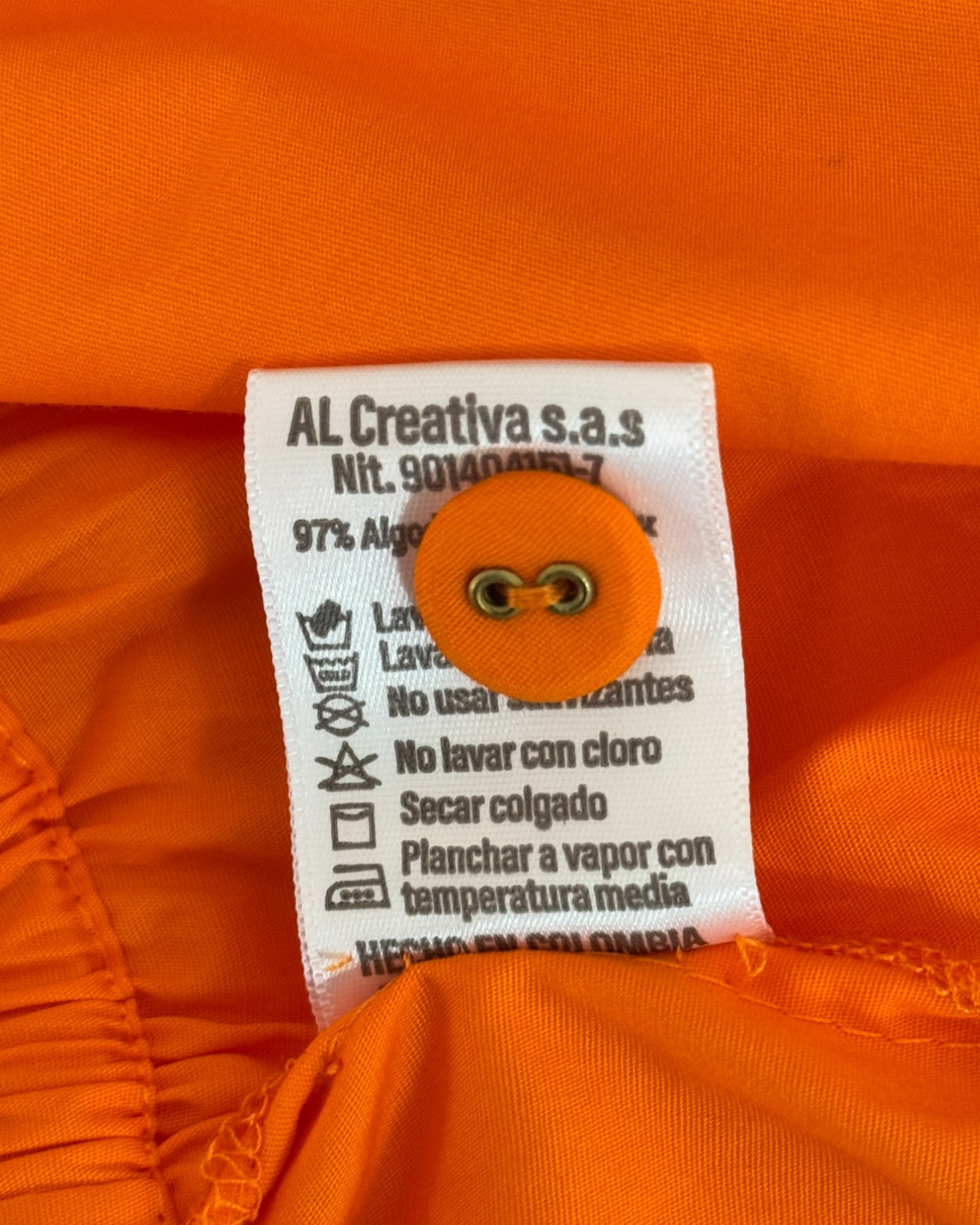 Camisa naranja