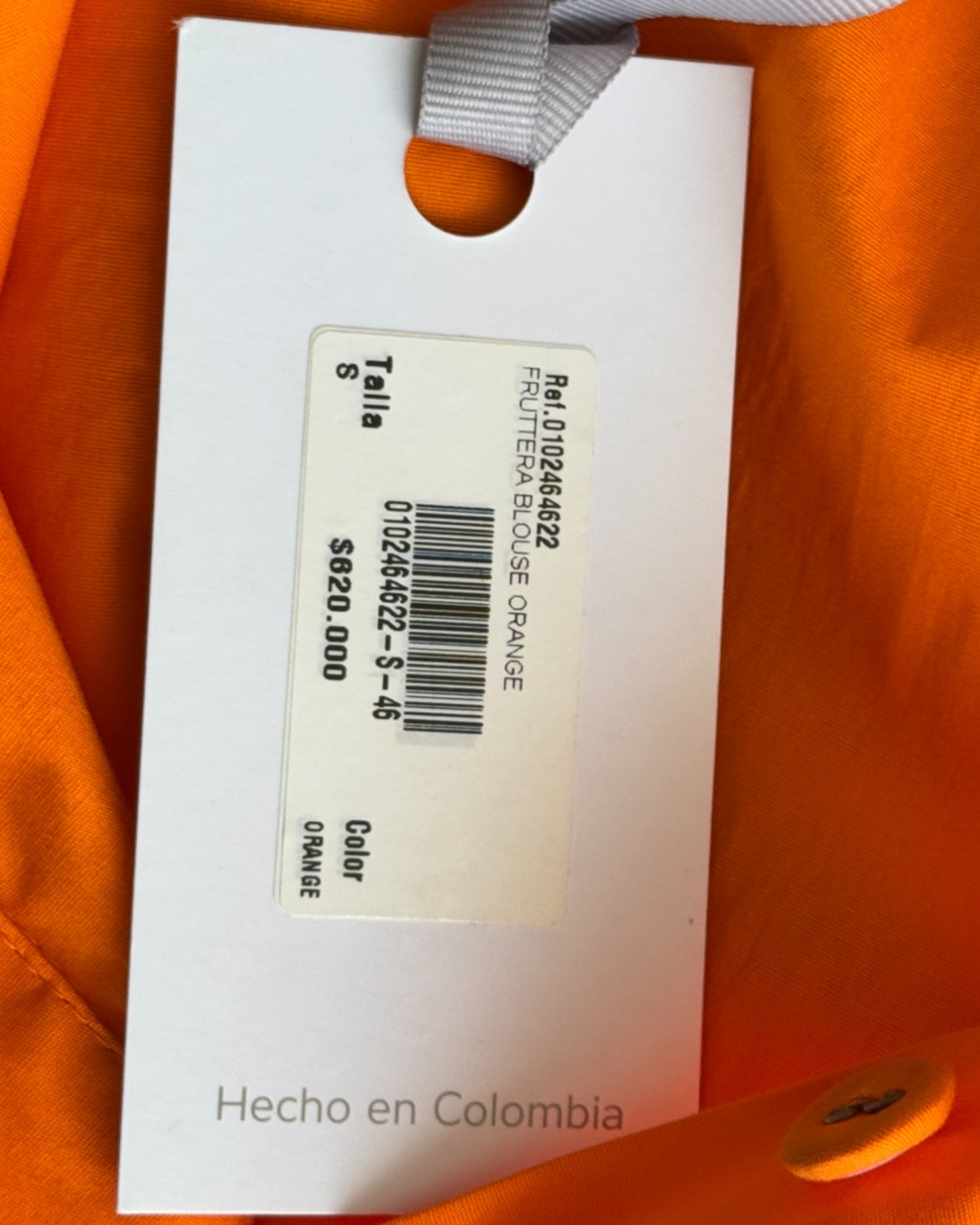Camisa naranja