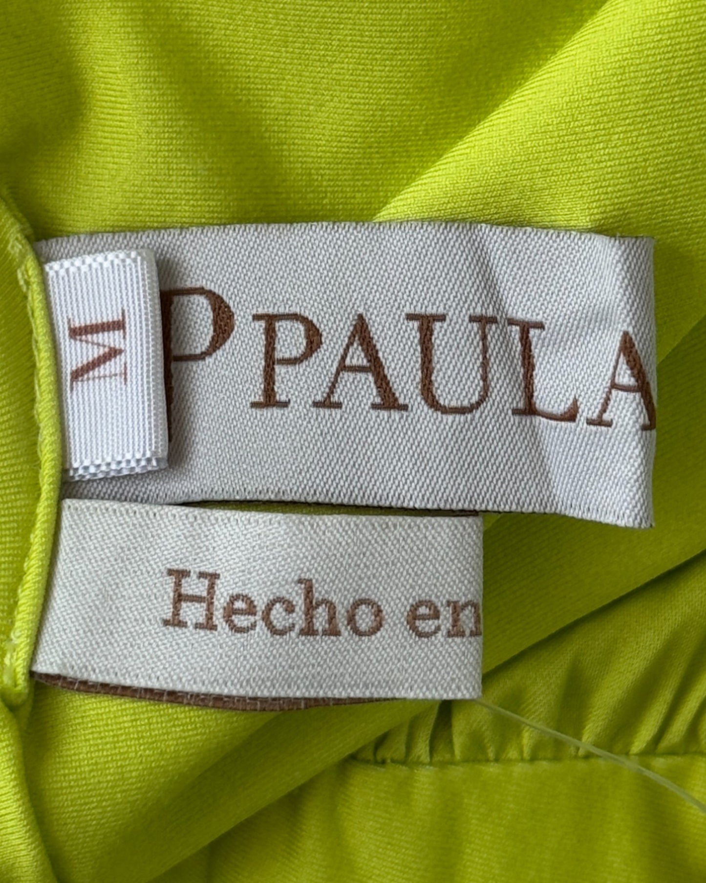 Vestido verde maxi