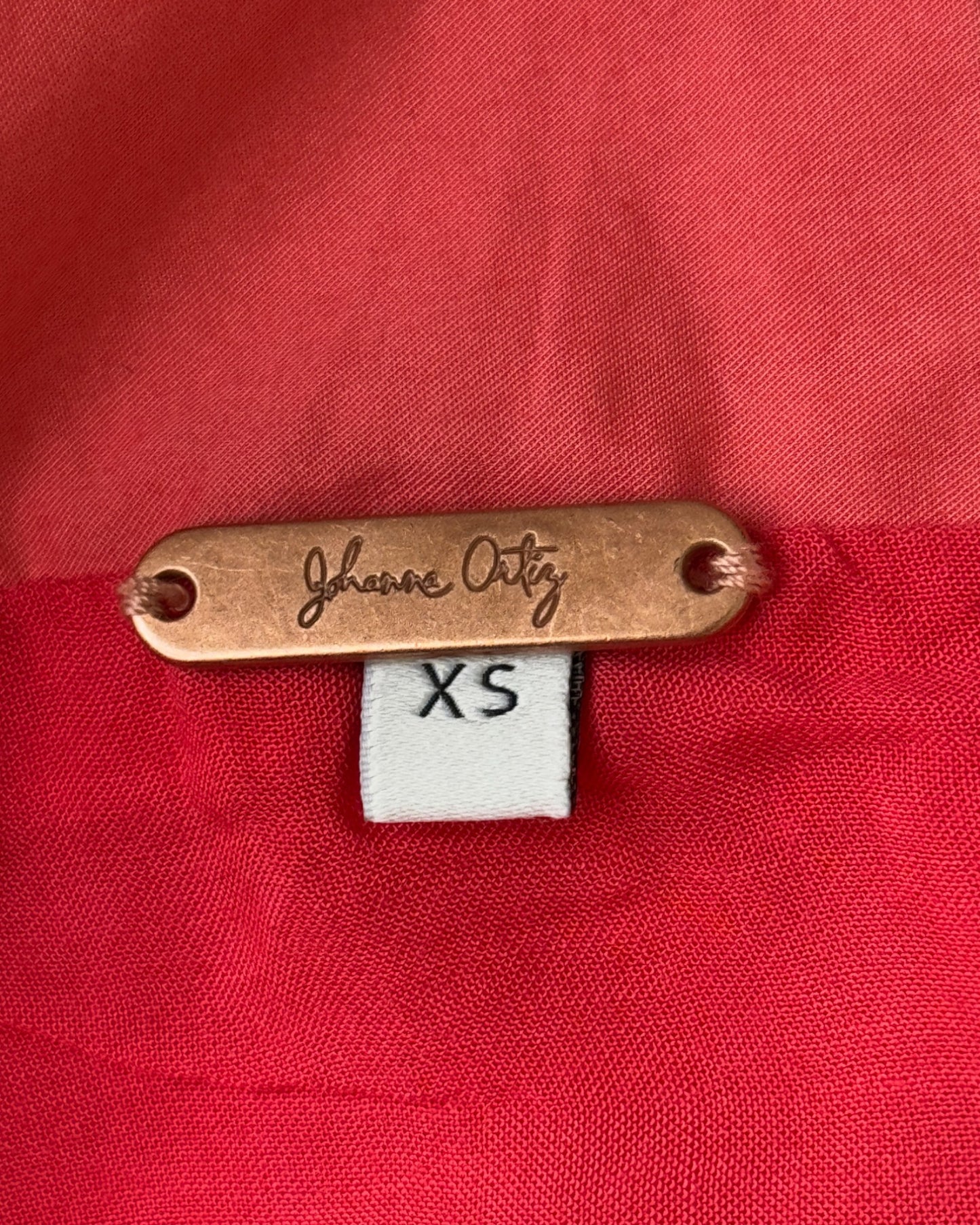 Vestido maxi salmón