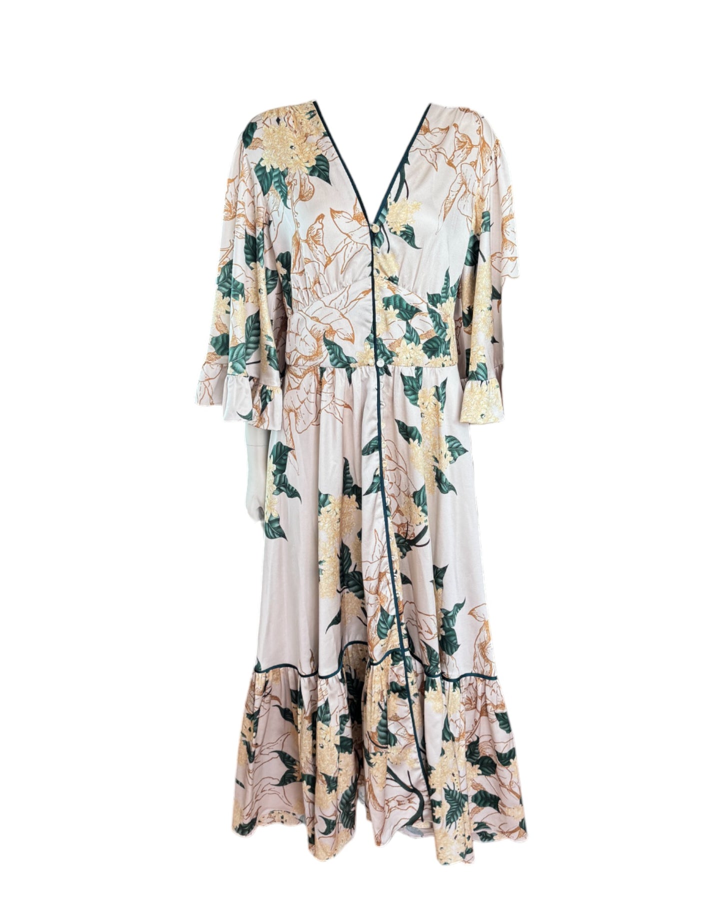 Vestido Maxi flores