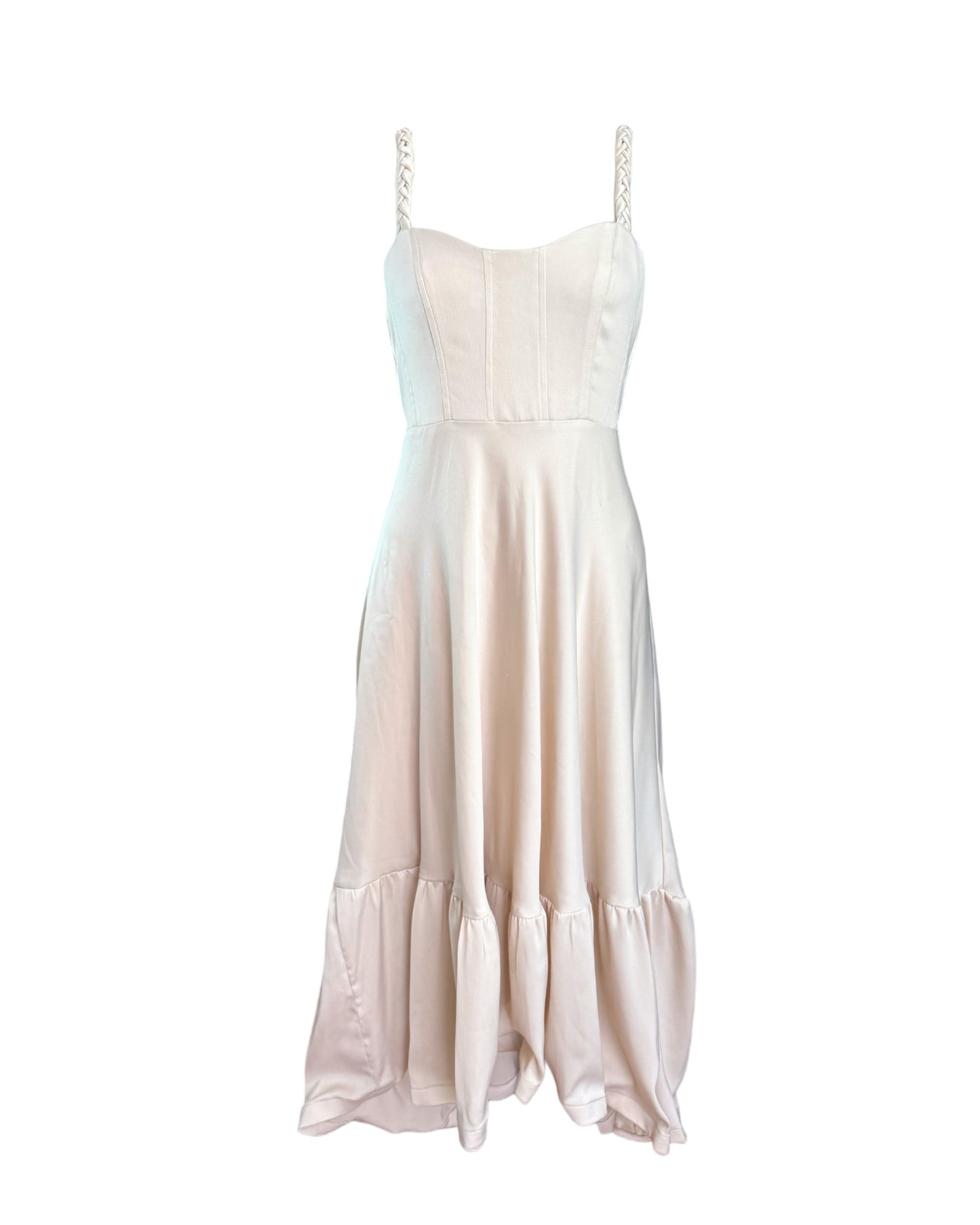 Vestido crema