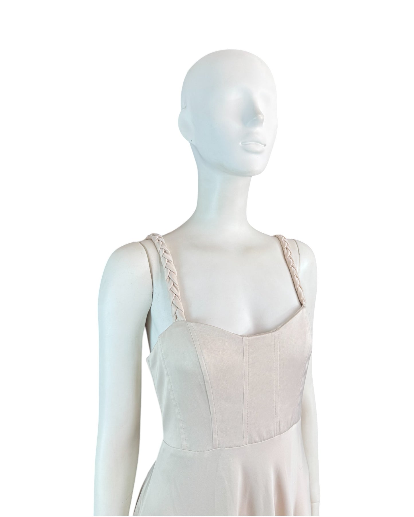 Vestido crema