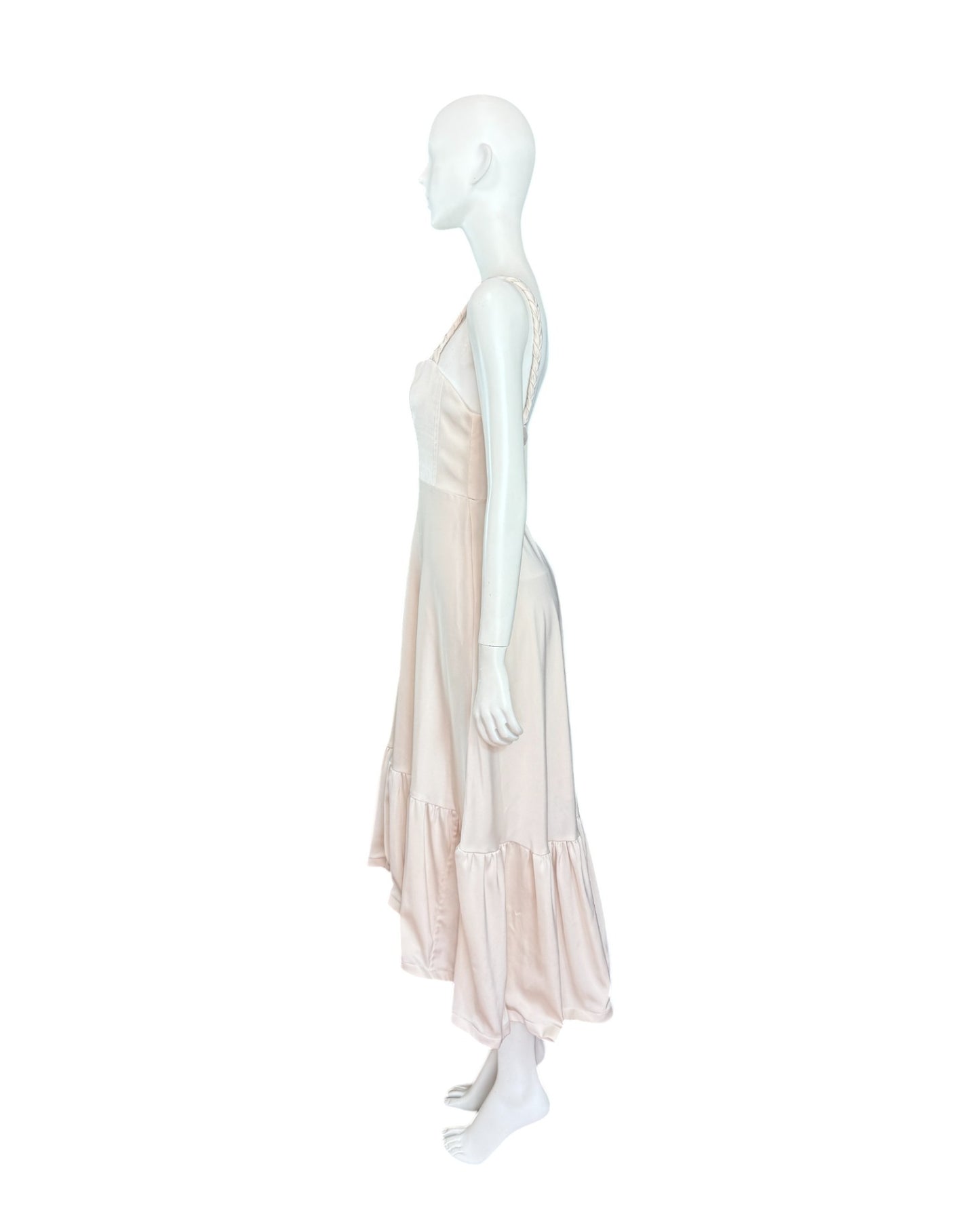 Vestido crema