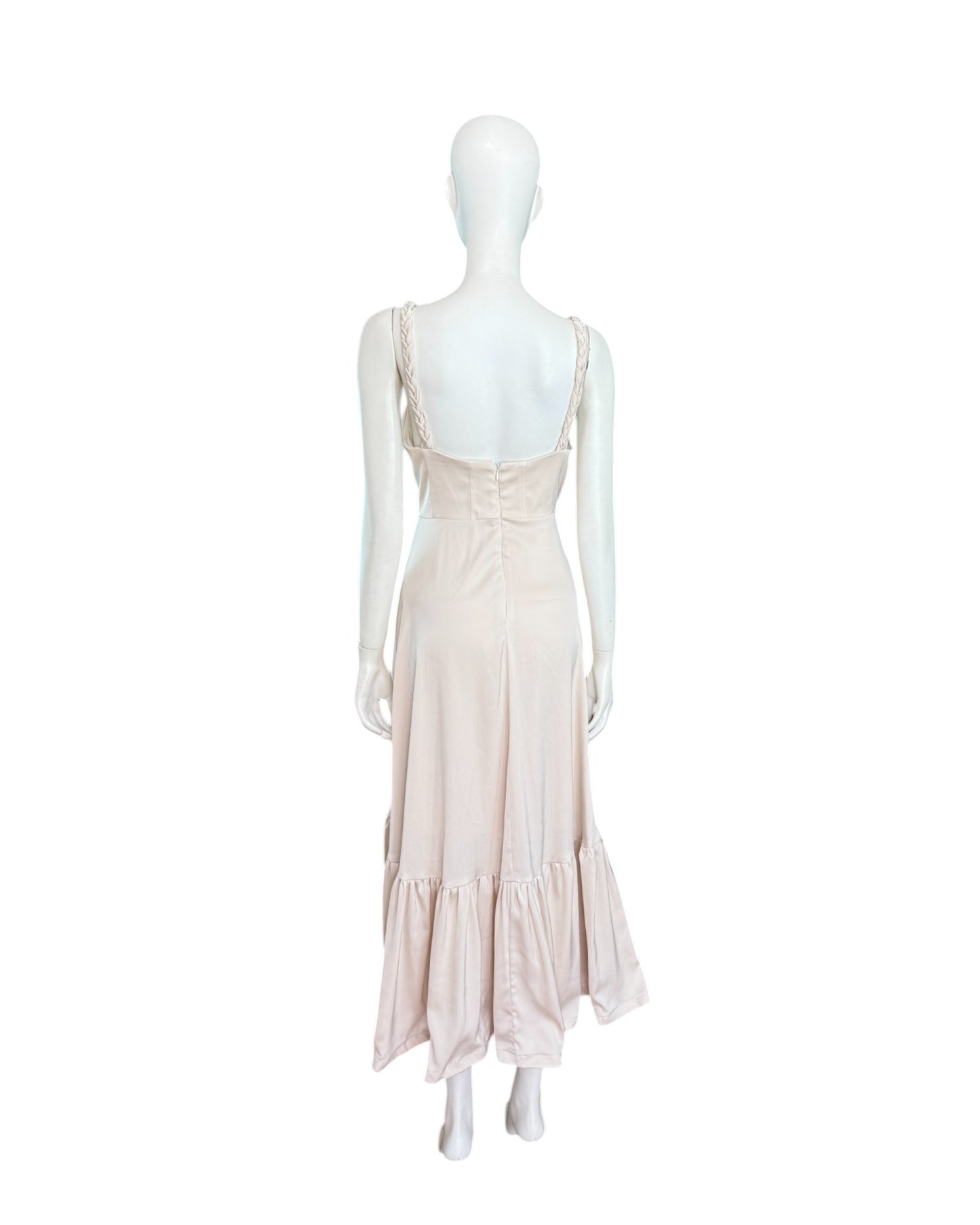 Vestido crema