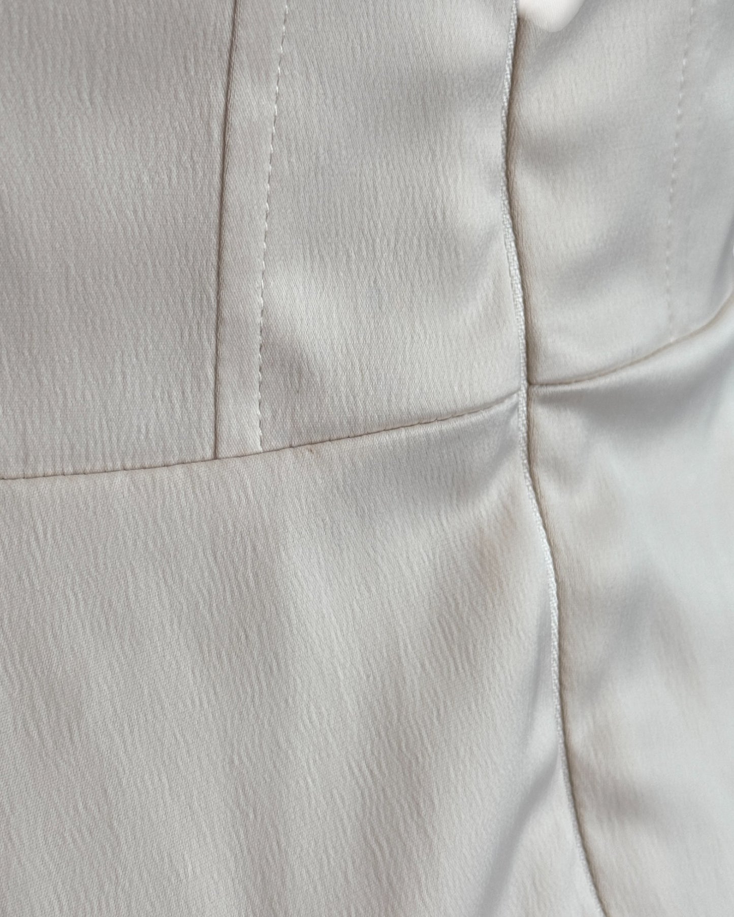 Vestido crema