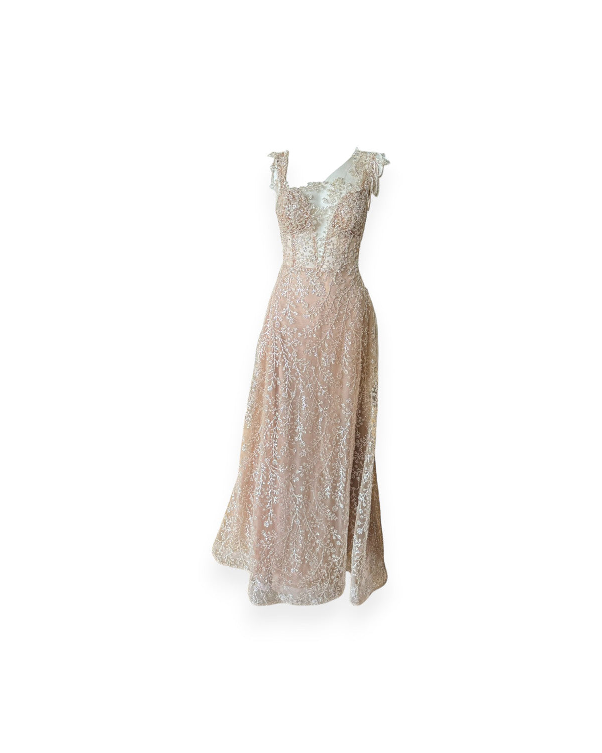 Vestido recamado