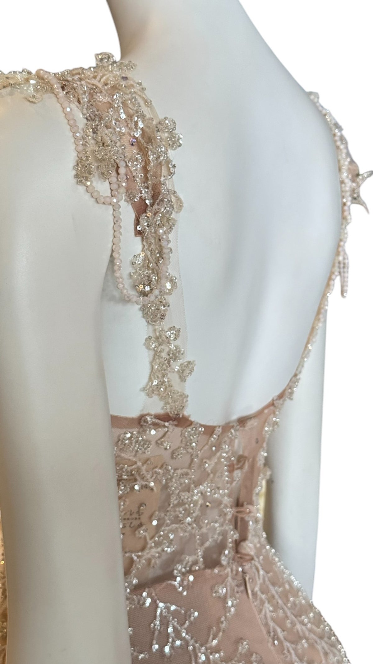 Vestido recamado