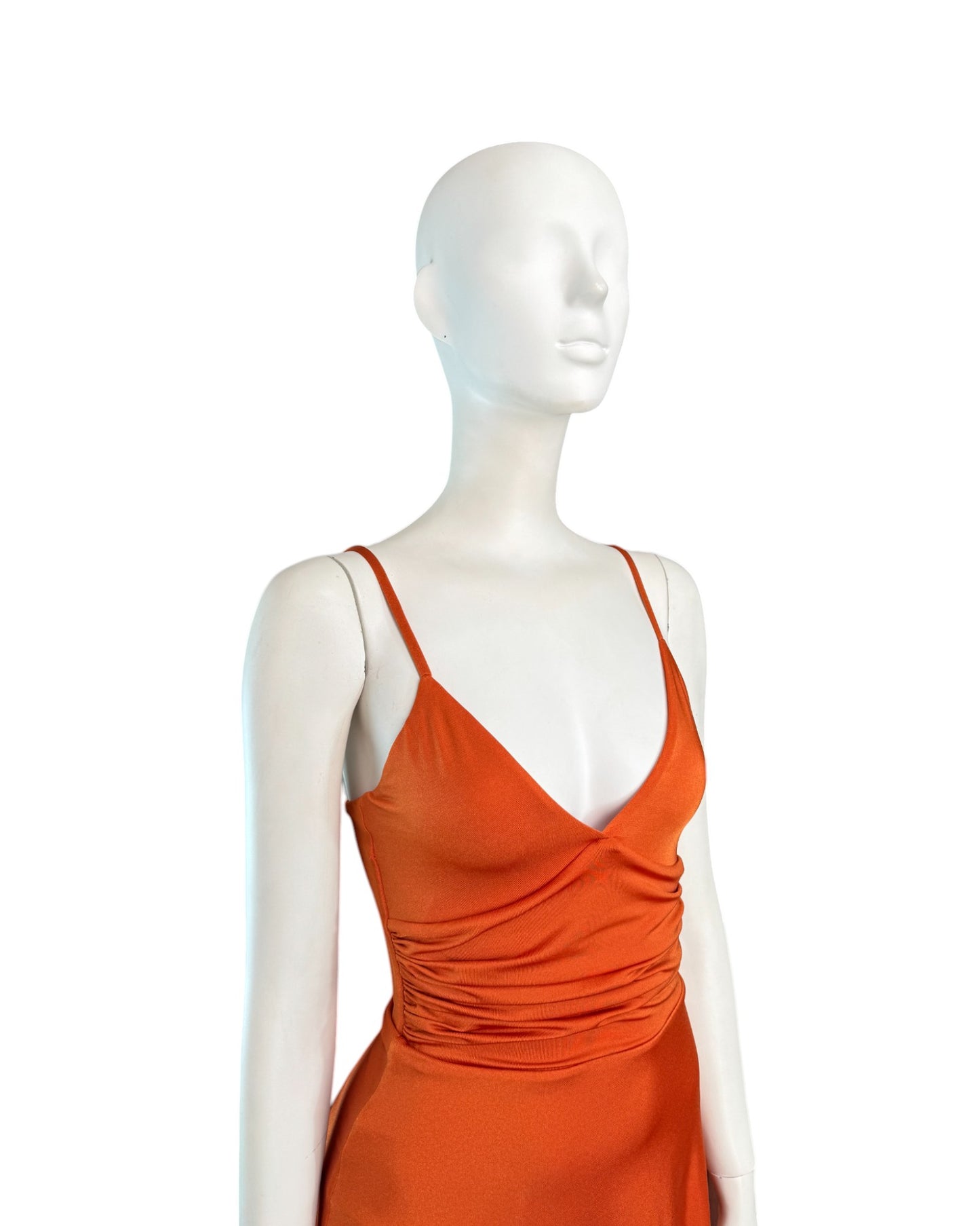 Vestido Maxi terracota