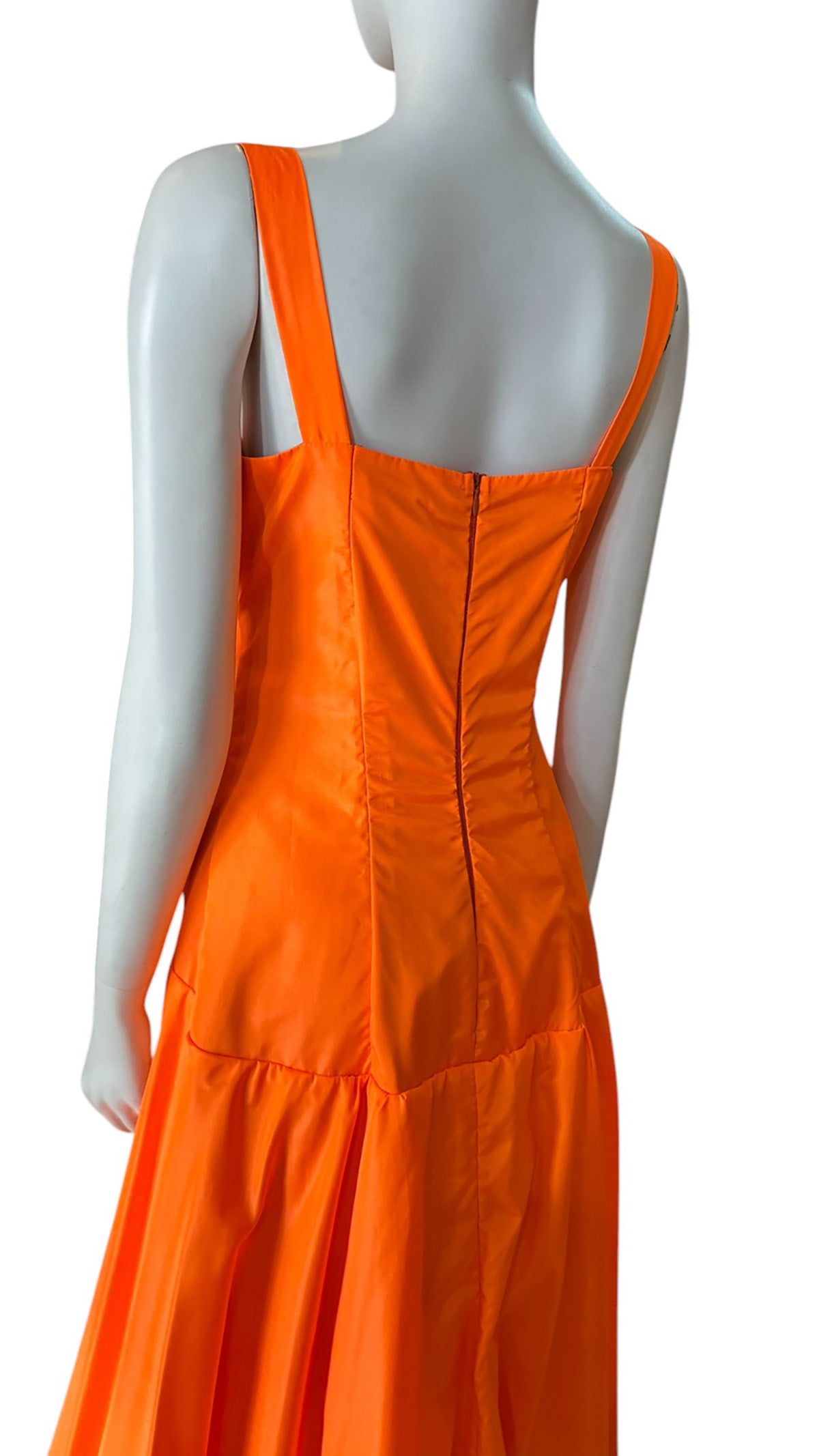 Vestido fiesta naranja