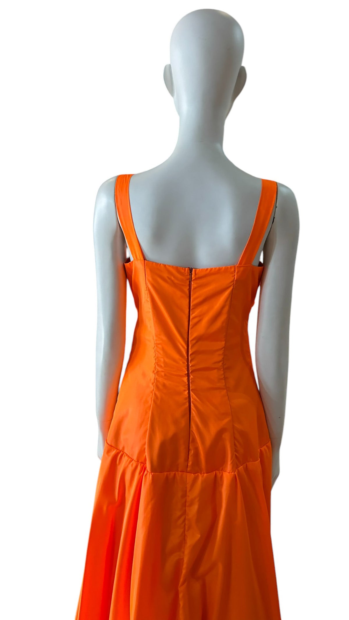 Vestido fiesta naranja