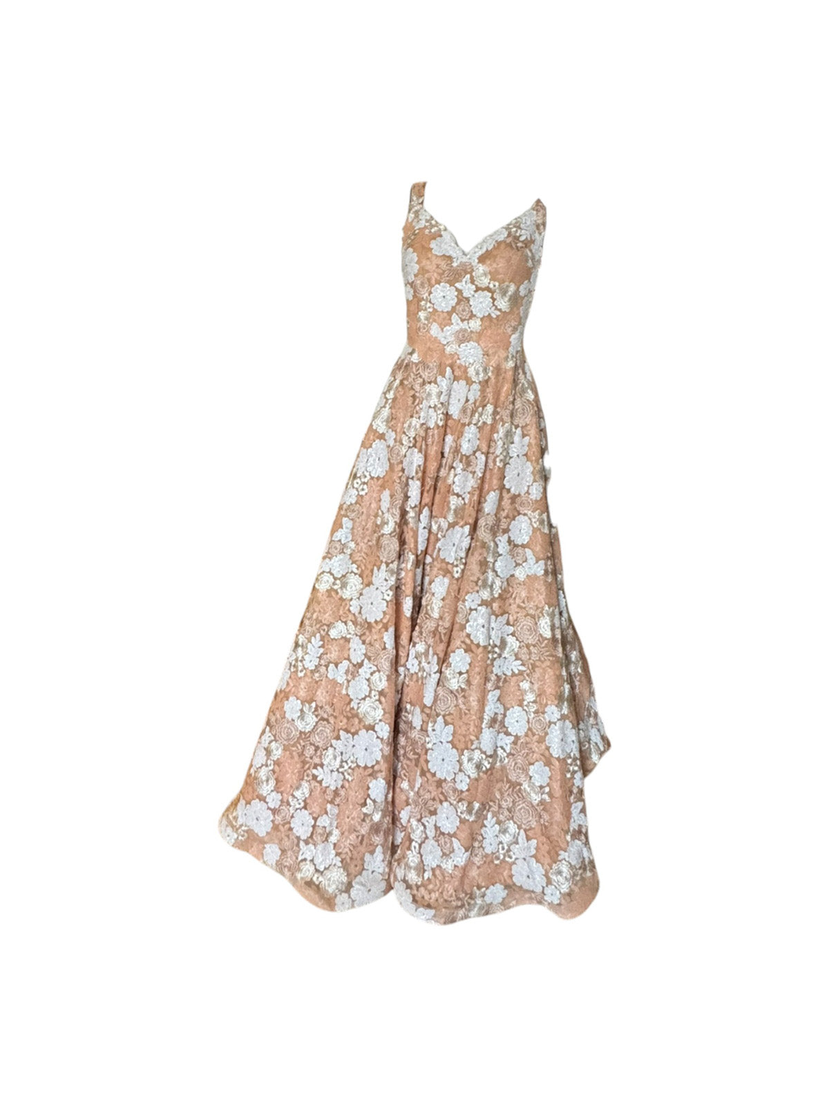 Vestido fiesta flores