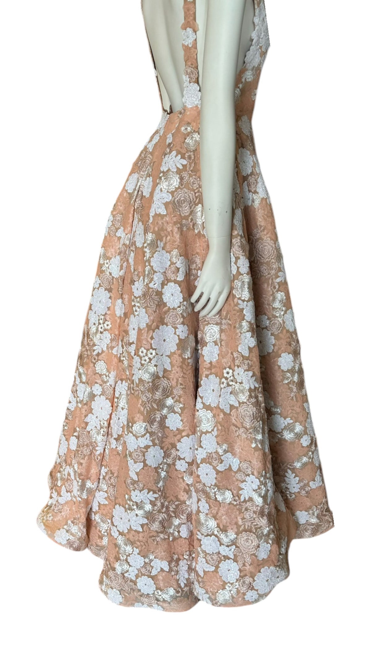 Vestido fiesta flores