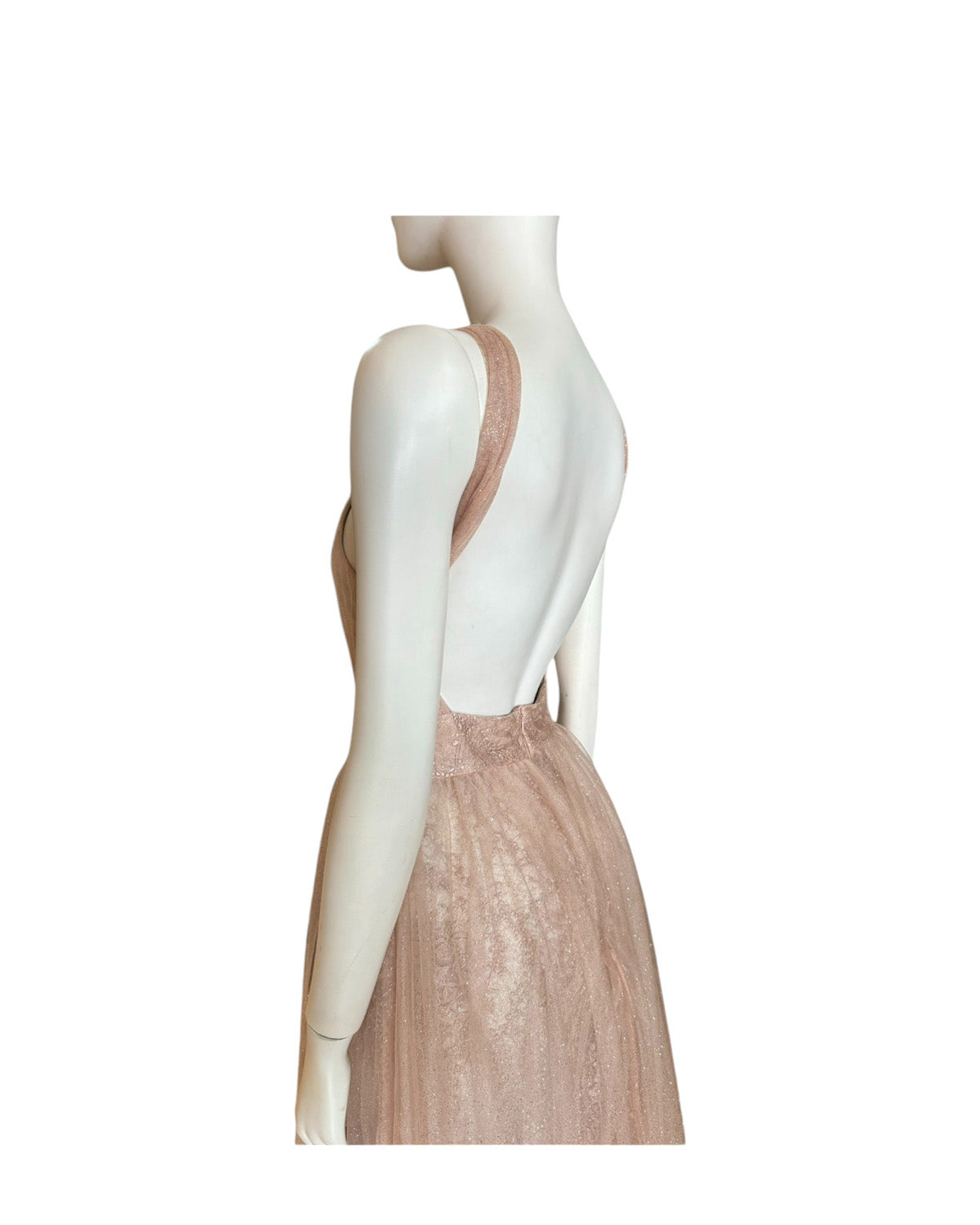 Vestido palo rosa princesa