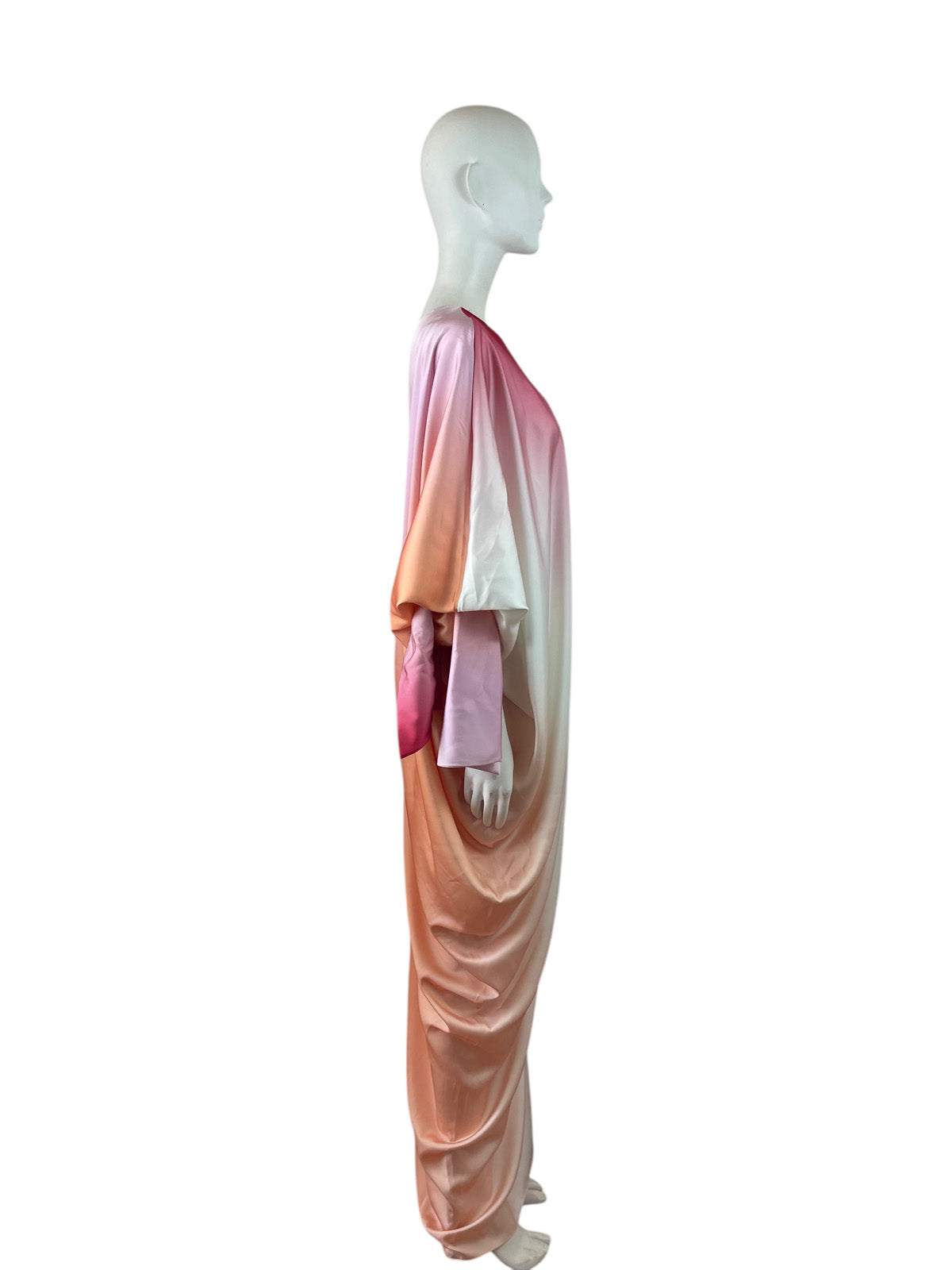 One shoulder maxi dress