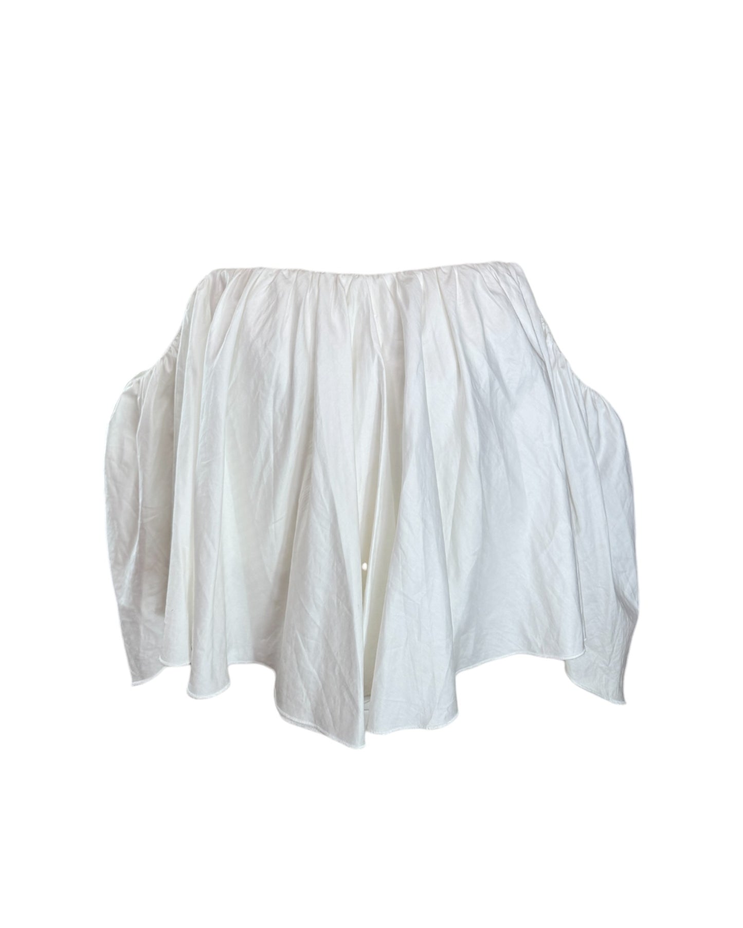 Blusa blanca mangas