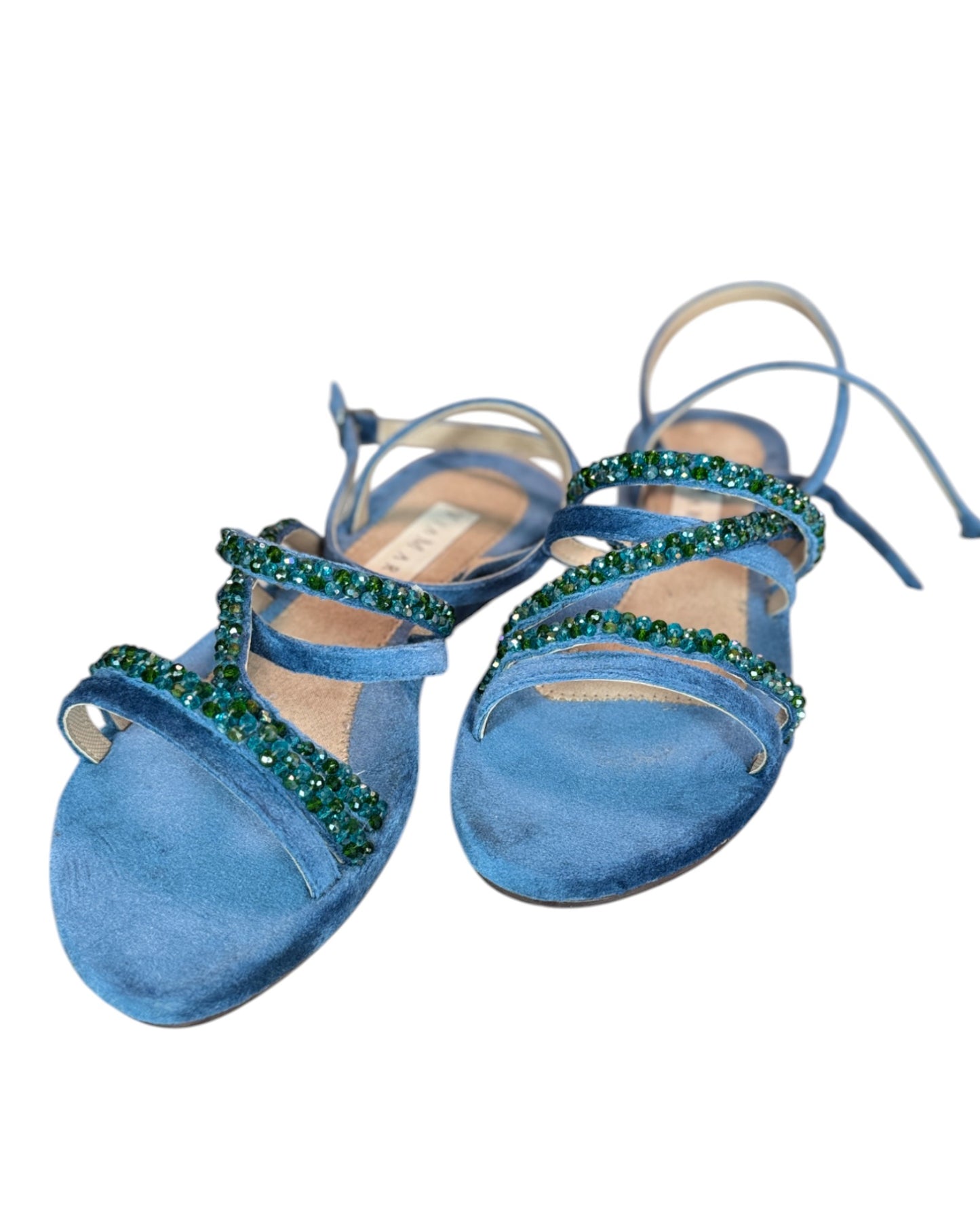 Sandalias Azules