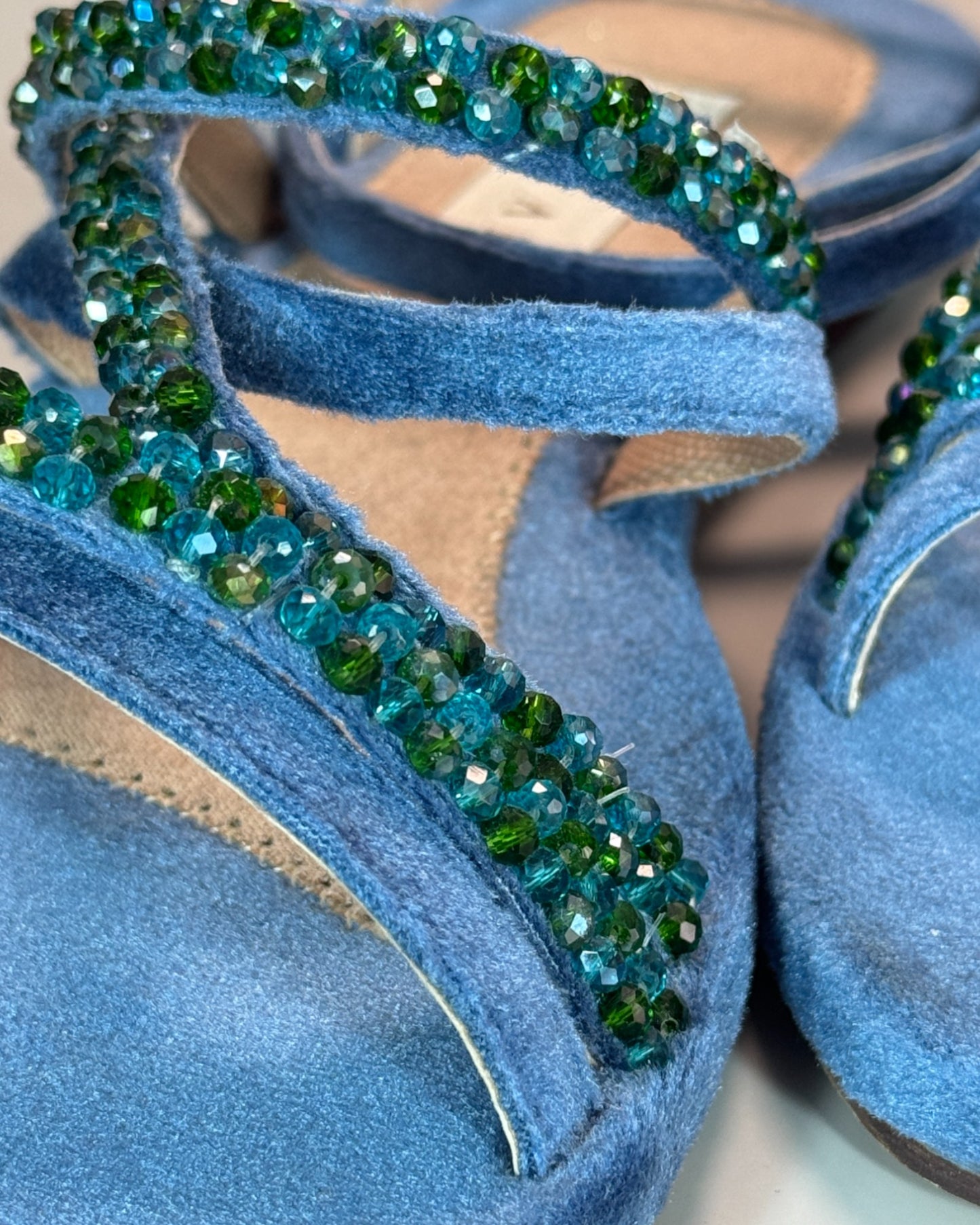 Sandalias Azules