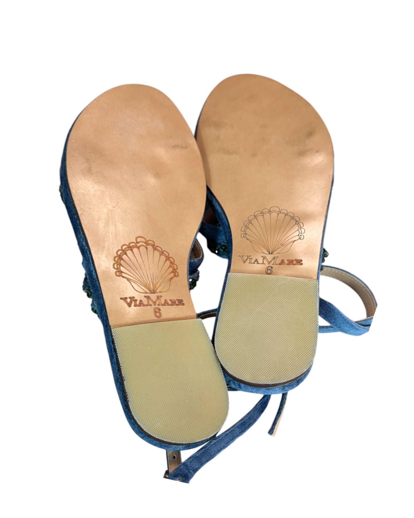 Sandalias Azules