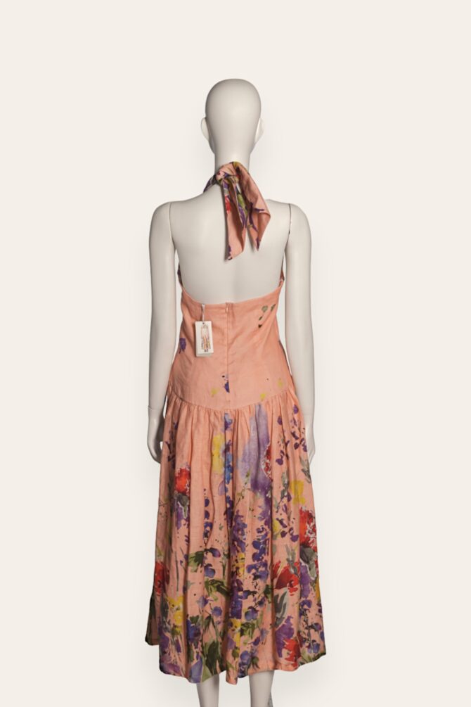 Zaira dress apricot