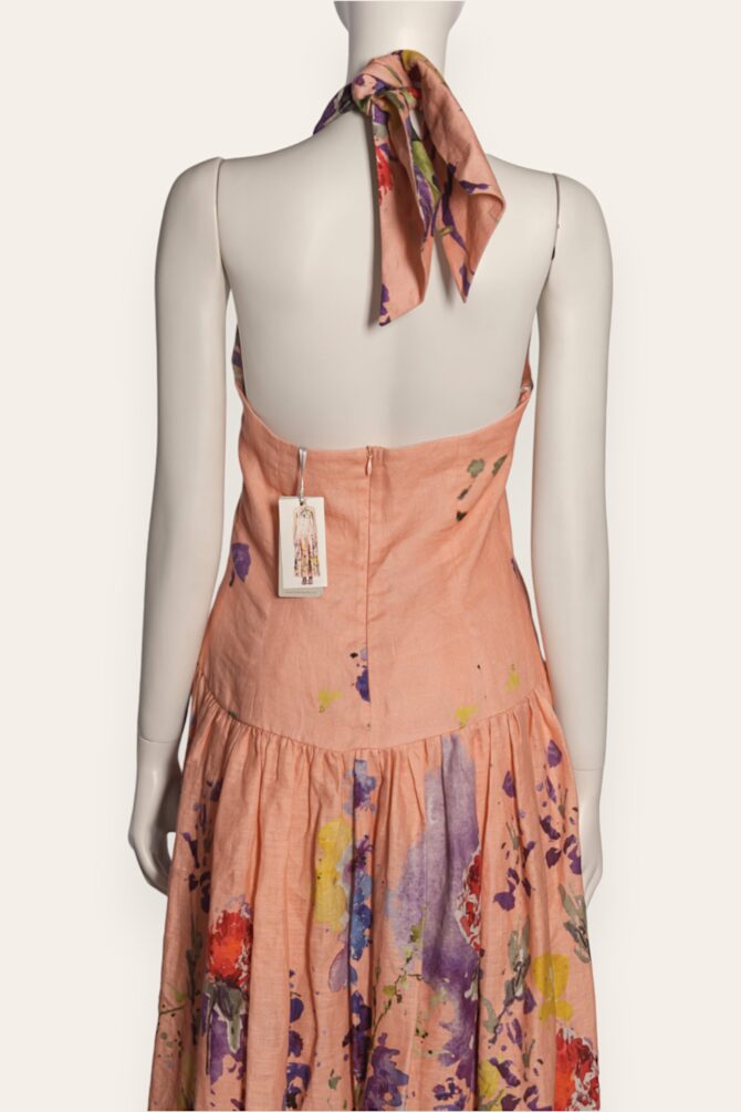 Zaira dress apricot