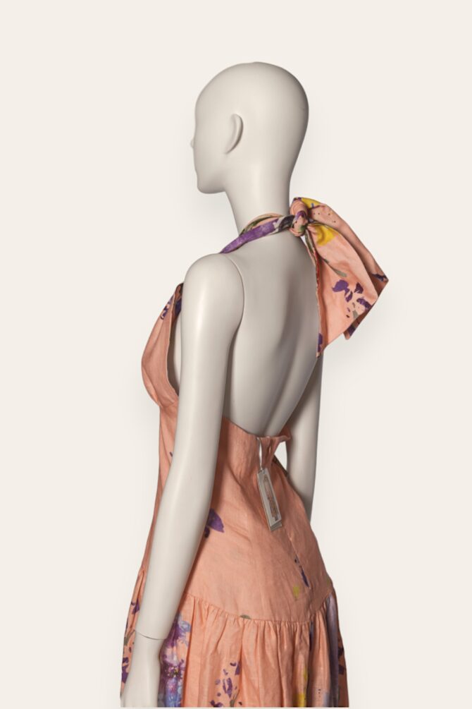 Zaira dress apricot