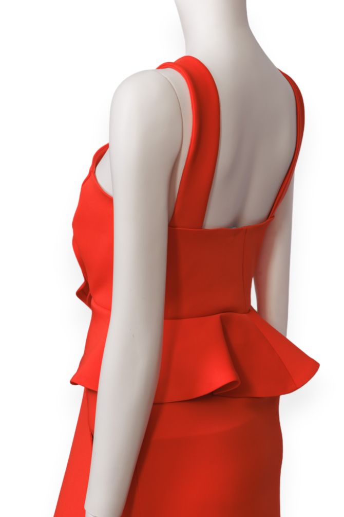 Set top y falda roja