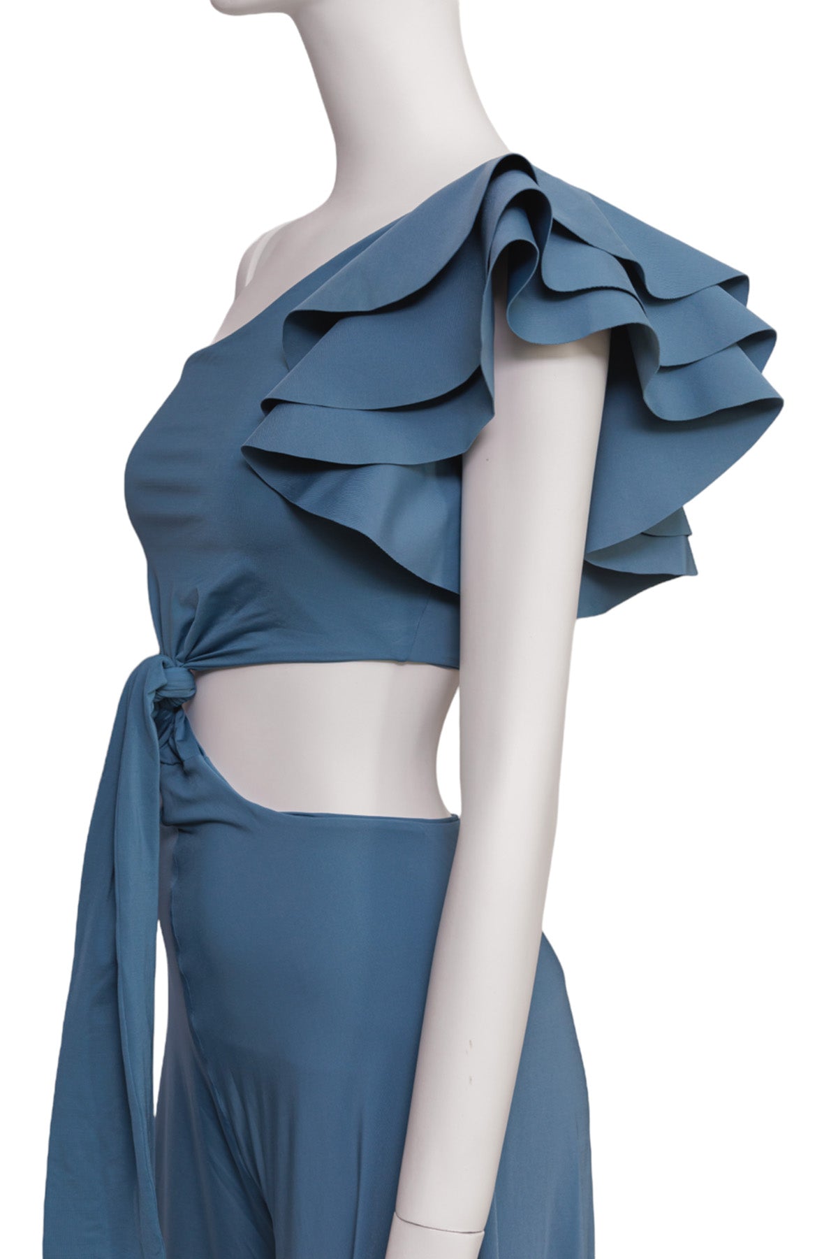 Jumpsuit azul + bikini bottom