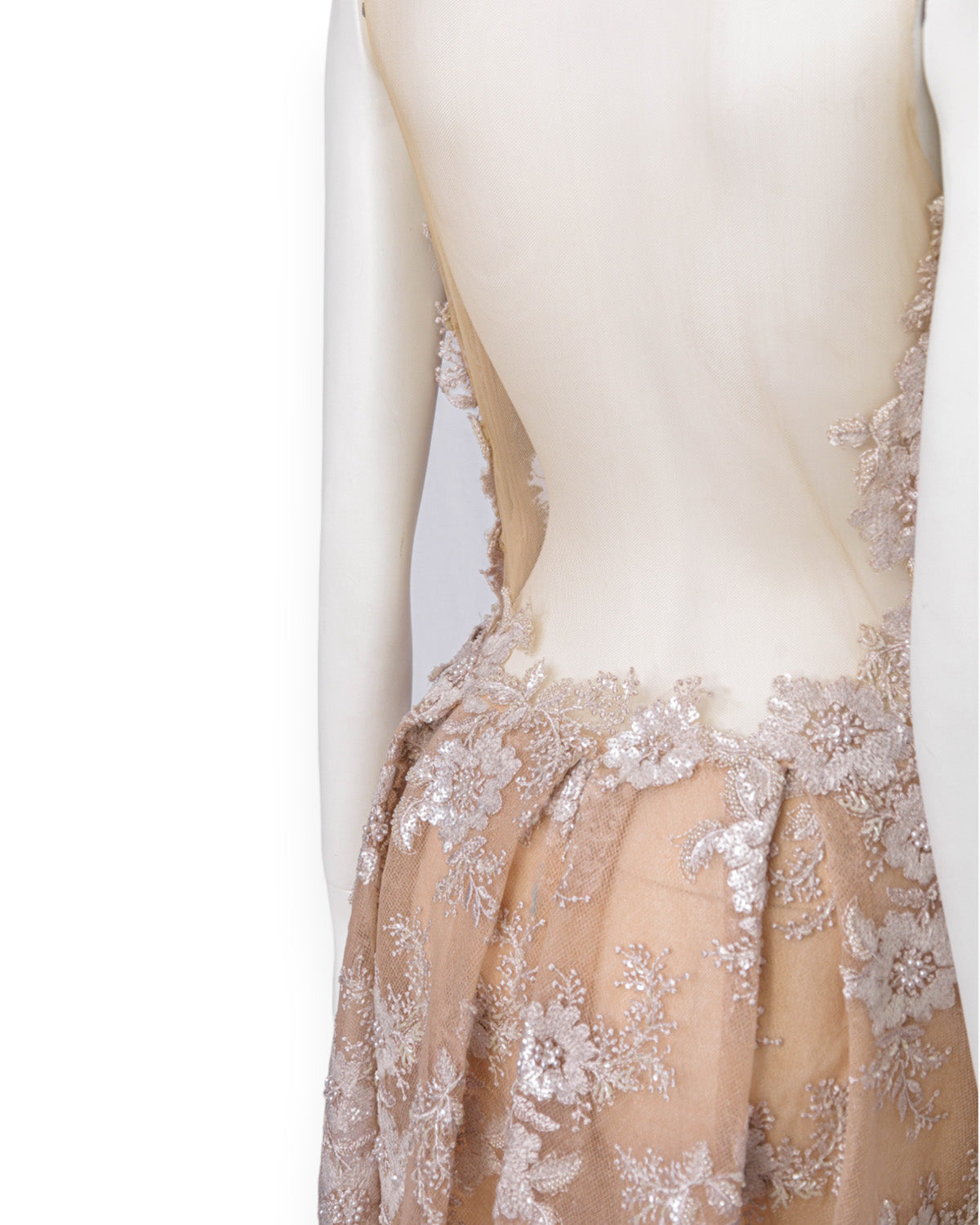 Vestido mini bordado