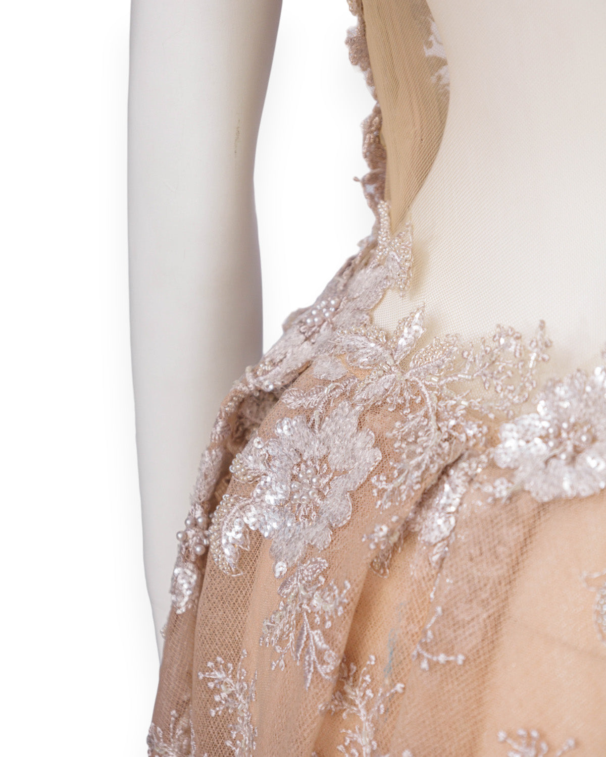 Vestido mini bordado