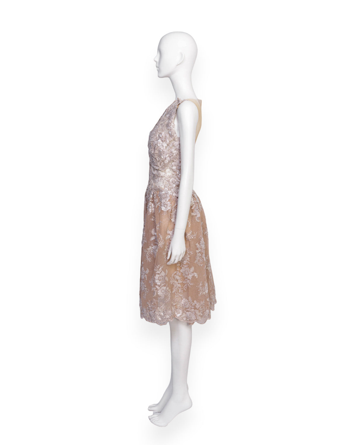 Vestido mini bordado