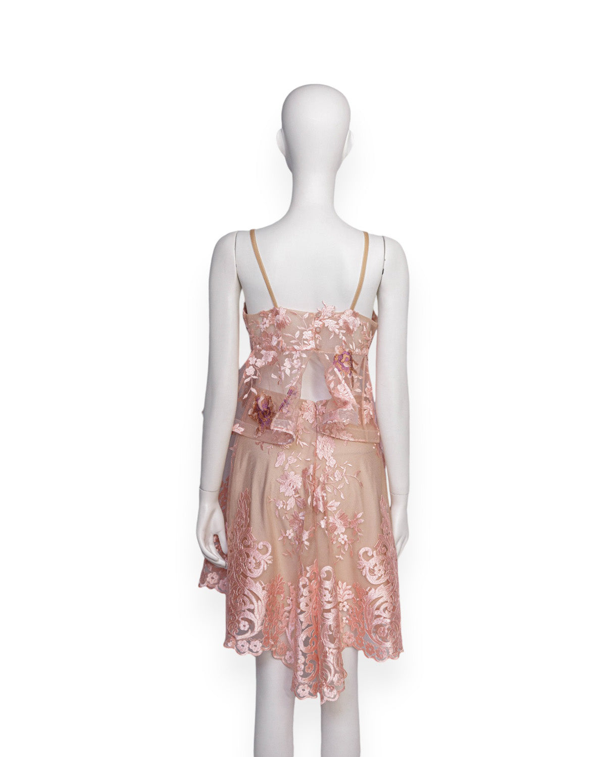 Set falda y top rose